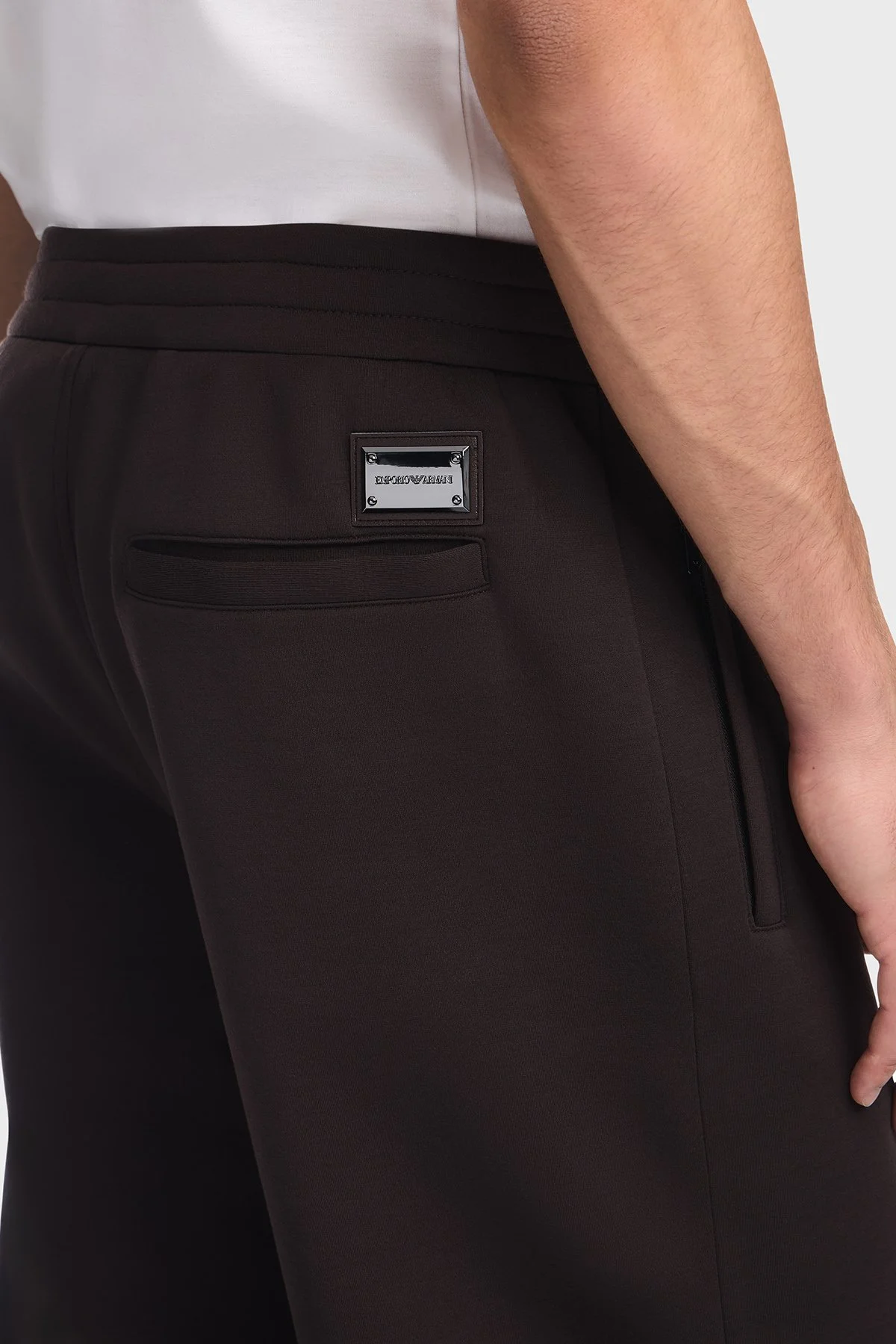 Emporio Armani Erkek Pantolon EM007347 AF17545 U6030 Koyu kahve - 8