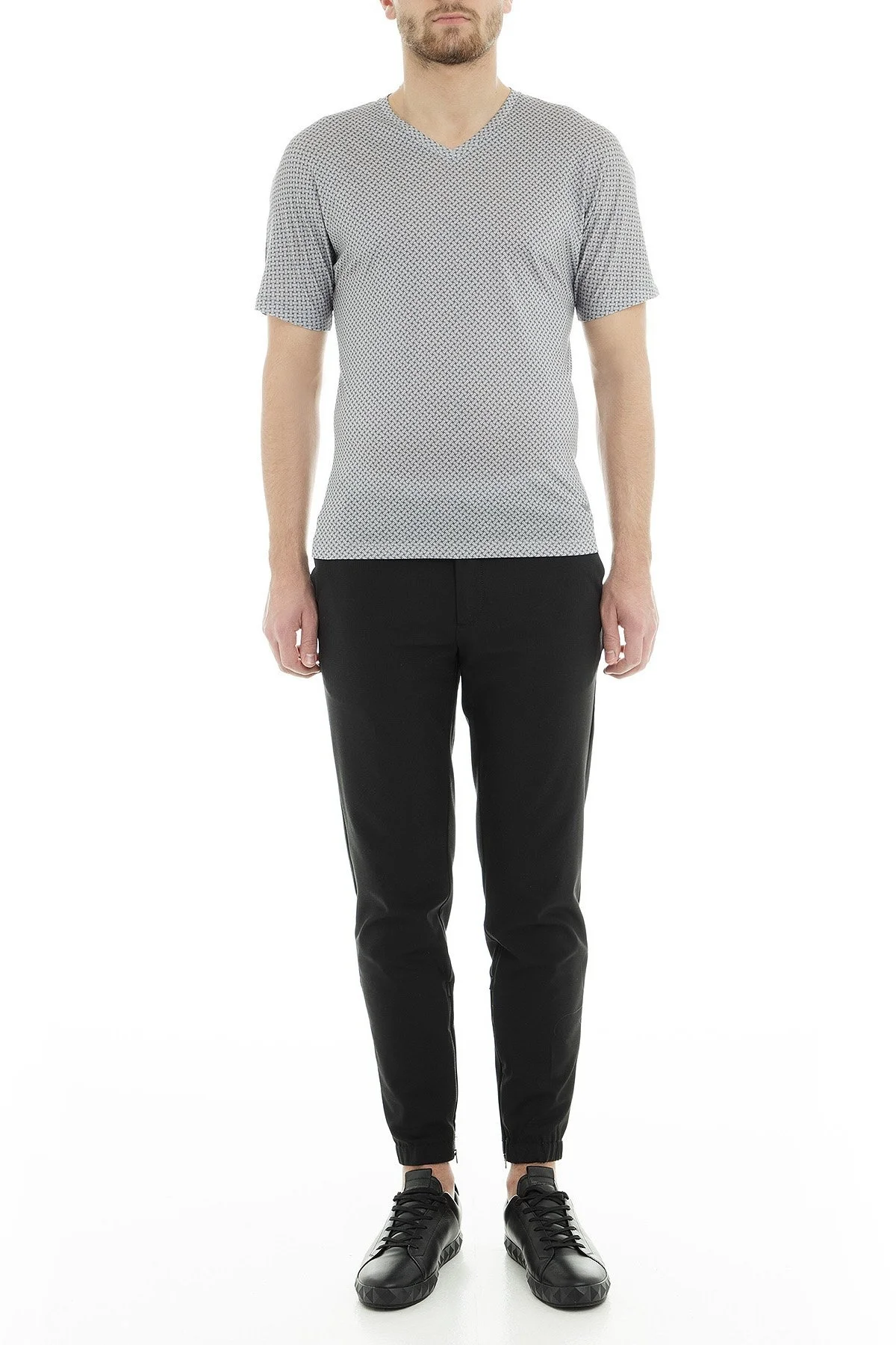 Emporio Armani Erkek T Shirt 3G1T6Q 1JQ4Z F605 GRİ - 5