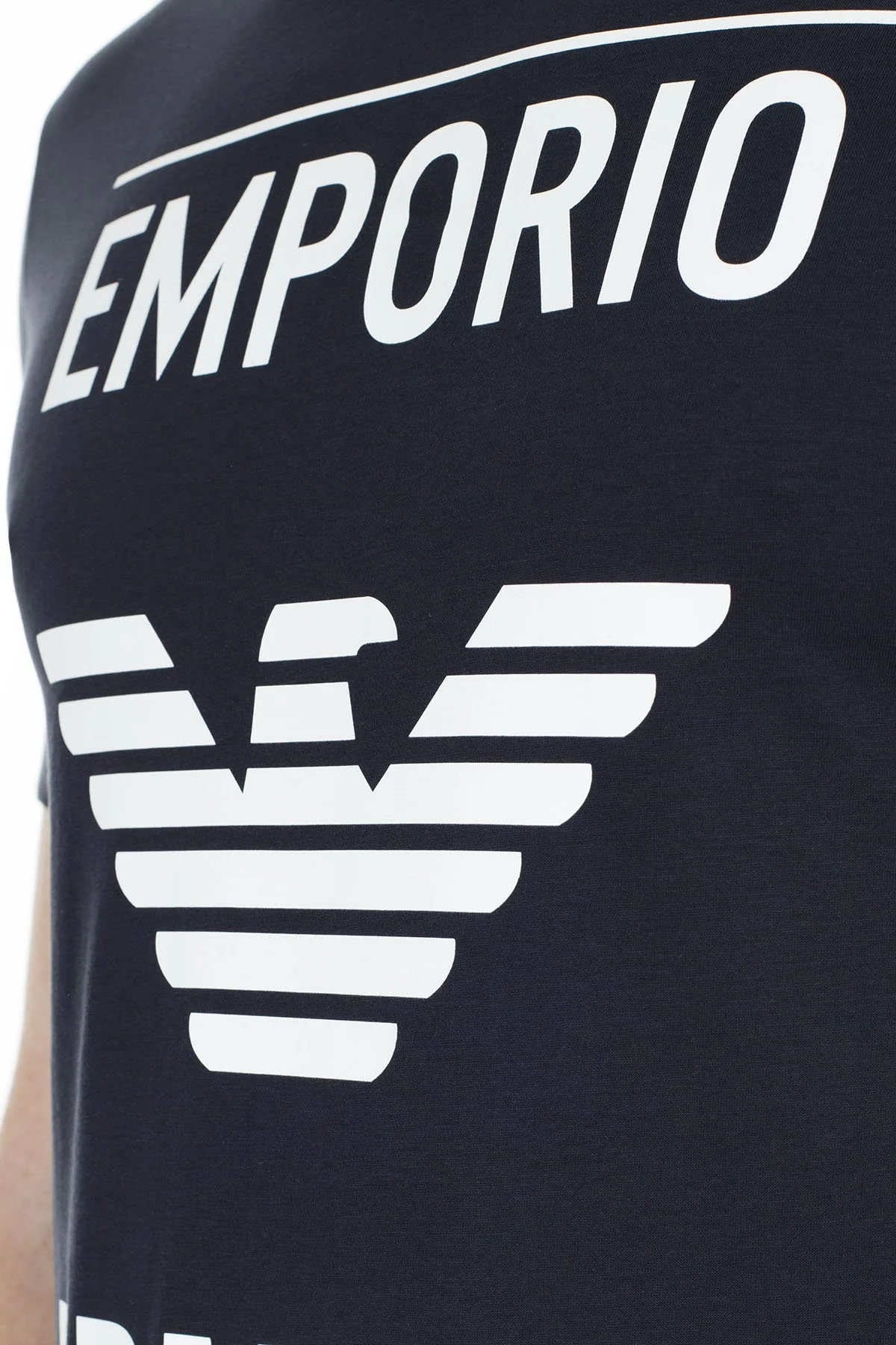 Emporio Armani Erkek T Shirt S 6G1TE7 1JNQZ 0922 LACİVERT - 7