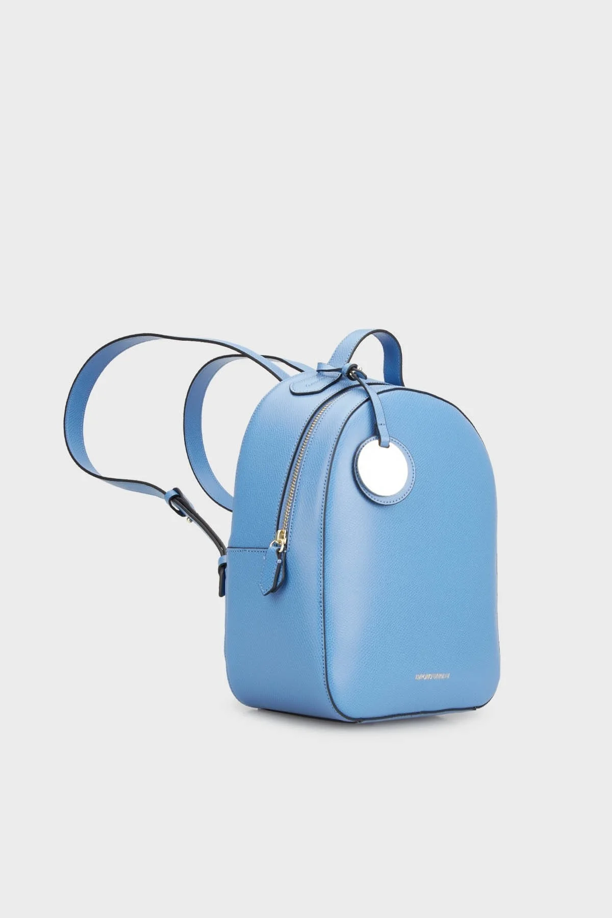Emporio Armani Fermuarlı Bayan Sırt Çantası Y3L024 YH15A 80708 MAVİ - 2