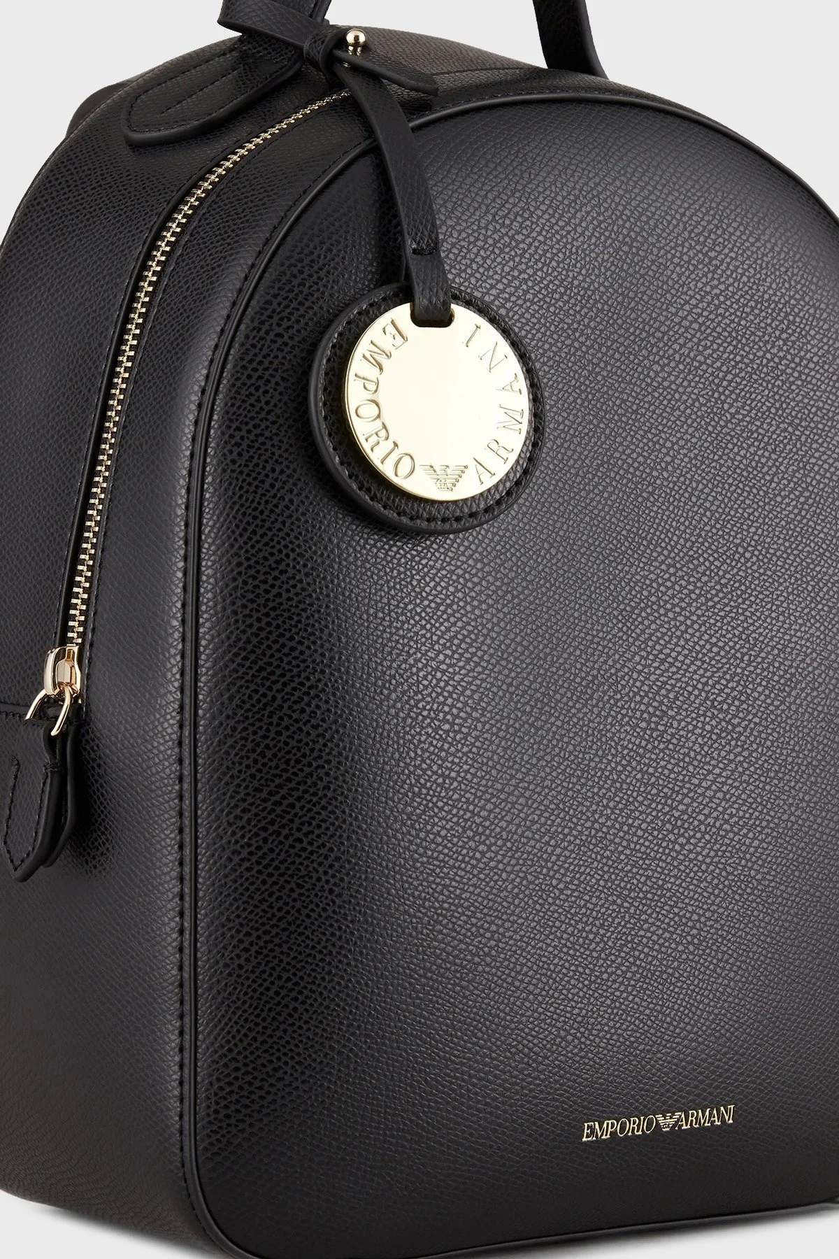 Emporio Armani Fermuarlı Bayan Sırt Çantası Y3L024 YH15A 81386 SİYAH - 6