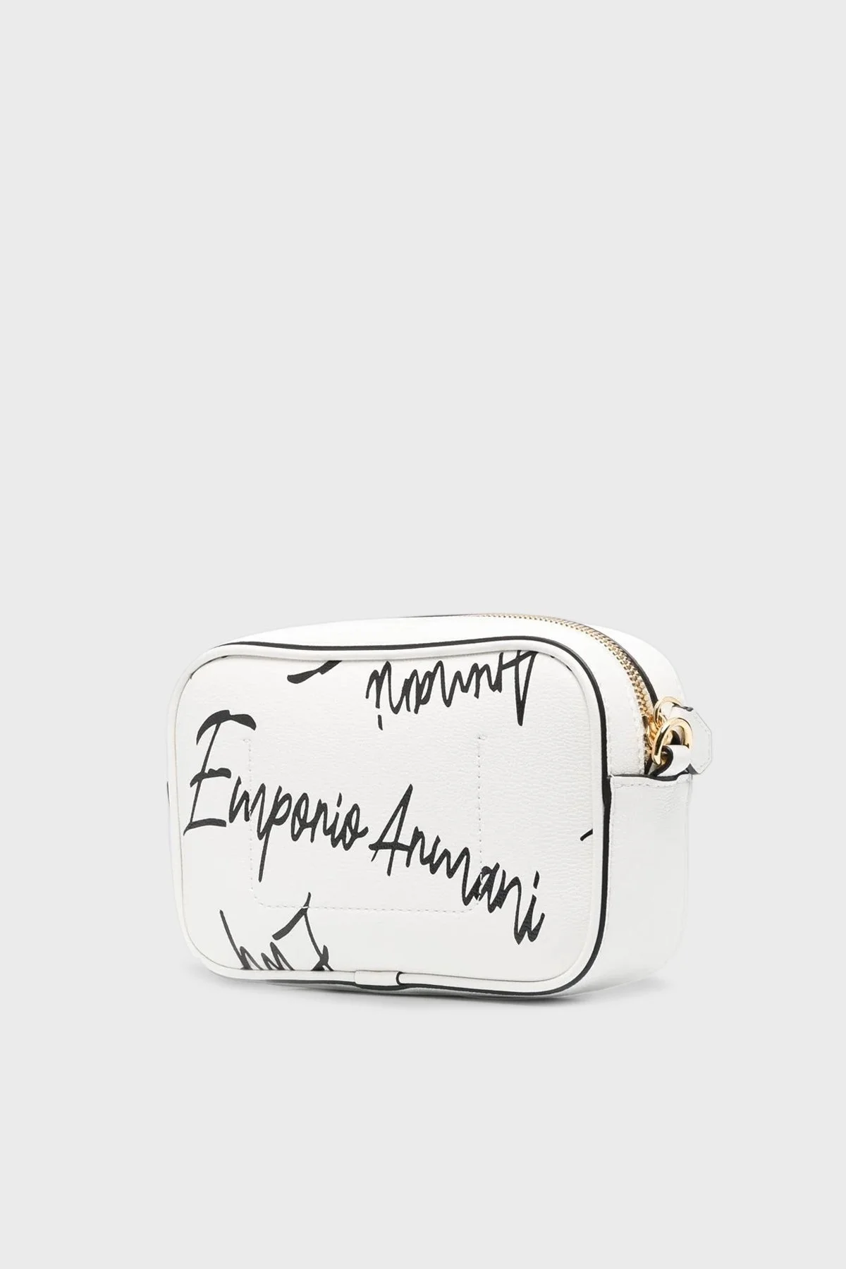 Emporio Armani Fermuarlı Çıkarılabilir Askılı Bayan Çanta Y3H276 Y486A 88048 BEYAZ - 3