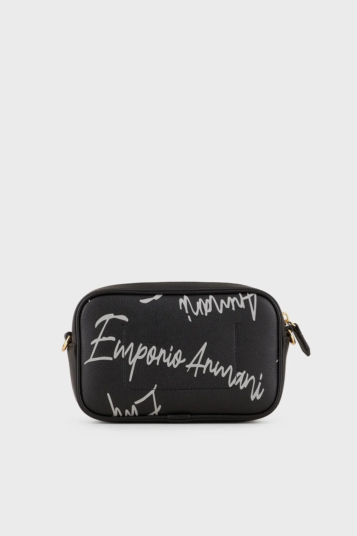 Emporio Armani Fermuarlı Çıkarılabilir Askılı Bayan Çanta Y3H276 Y486A 89720 SİYAH - 4