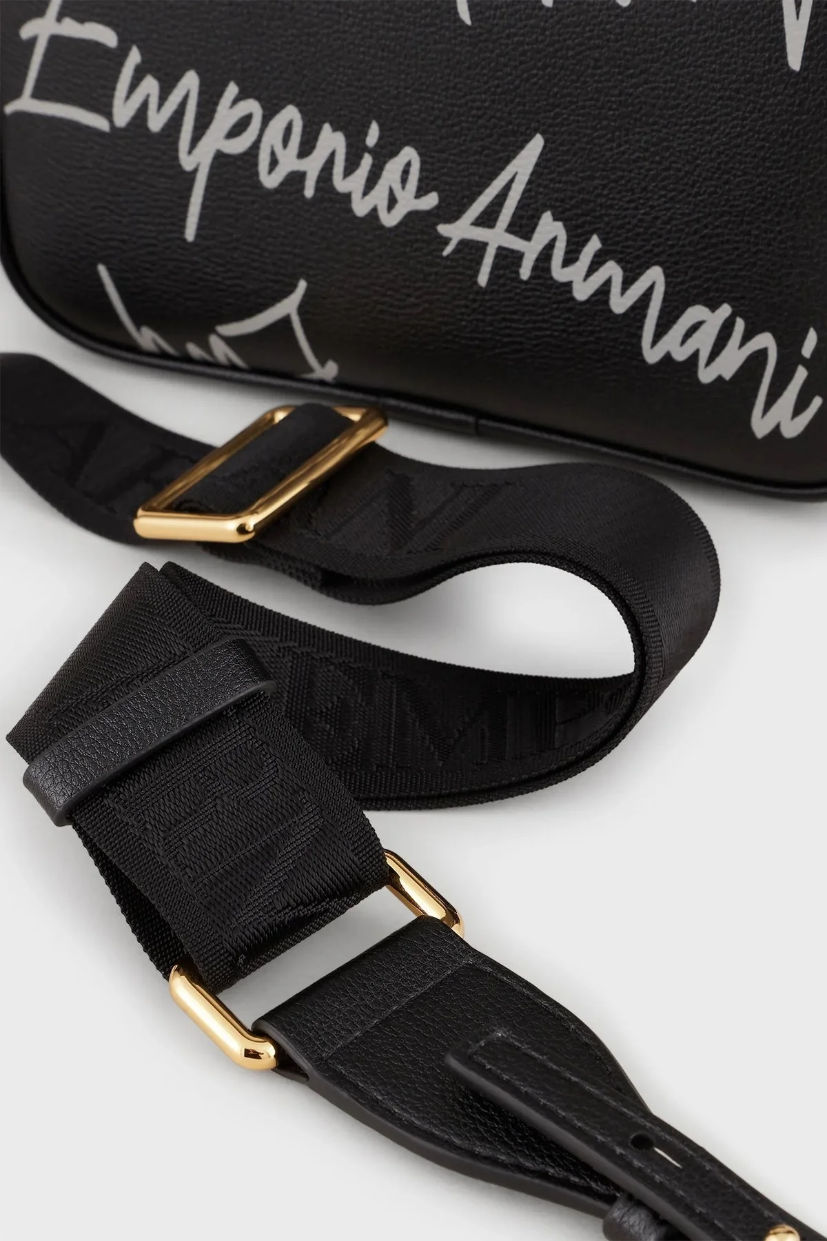 Emporio Armani Fermuarlı Çıkarılabilir Askılı Bayan Çanta Y3H276 Y486A 89720 SİYAH - 5