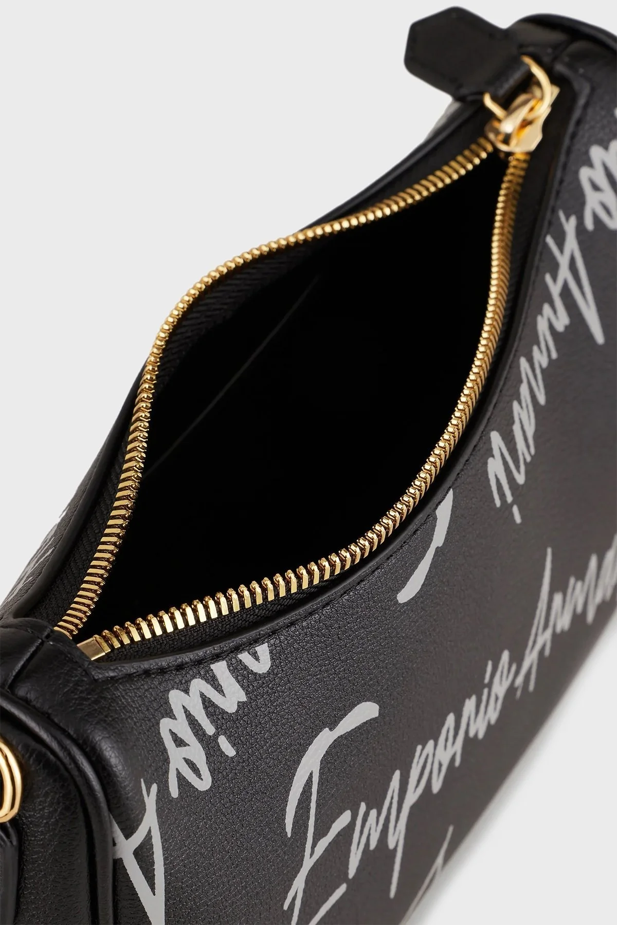 Emporio Armani Fermuarlı Çıkarılabilir Askılı Bayan Çanta Y3H293 Y486A 89720 SİYAH - 5