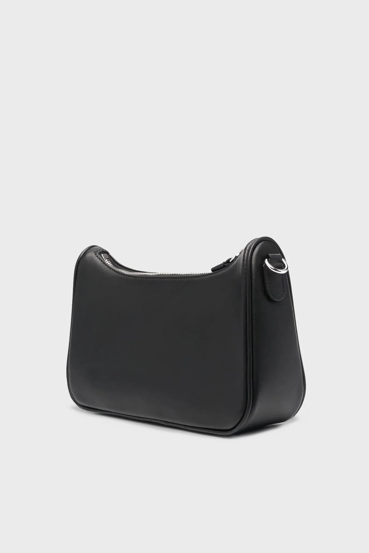 Emporio Armani Fermuarlı Çıkarılabilir Askılı Hakiki Deri Bayan Çanta Y3H293 Y478E 80001 SİYAH - 3