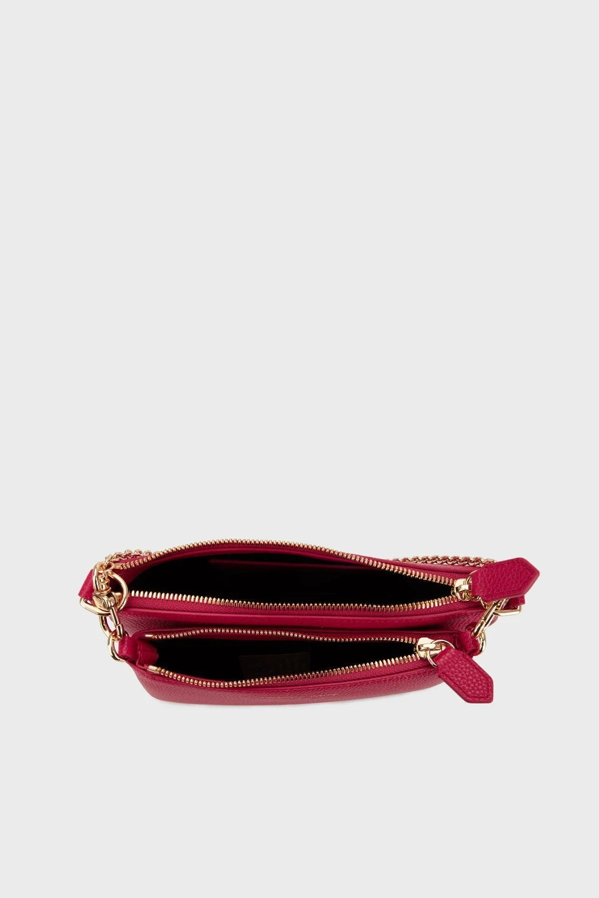 Emporio Armani Fermuarlı Çıkarılabilir Ayarlanabilir Zincir Askılı Bayan Çanta Y3H317 YFO5B 80533 KIRMIZI - 4