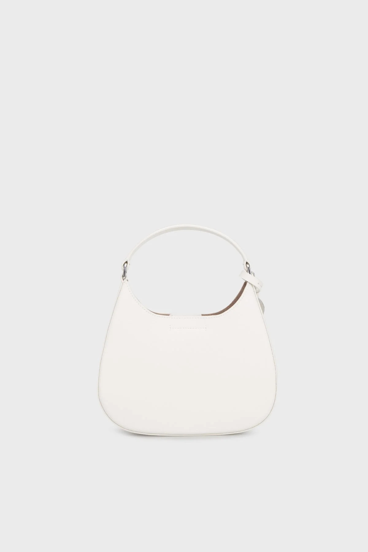 Emporio Armani Fermuarlı Çıkarılabilir Omuz Askılı Bayan Çanta Y3H324 YWE9E 80012 BEYAZ - 3