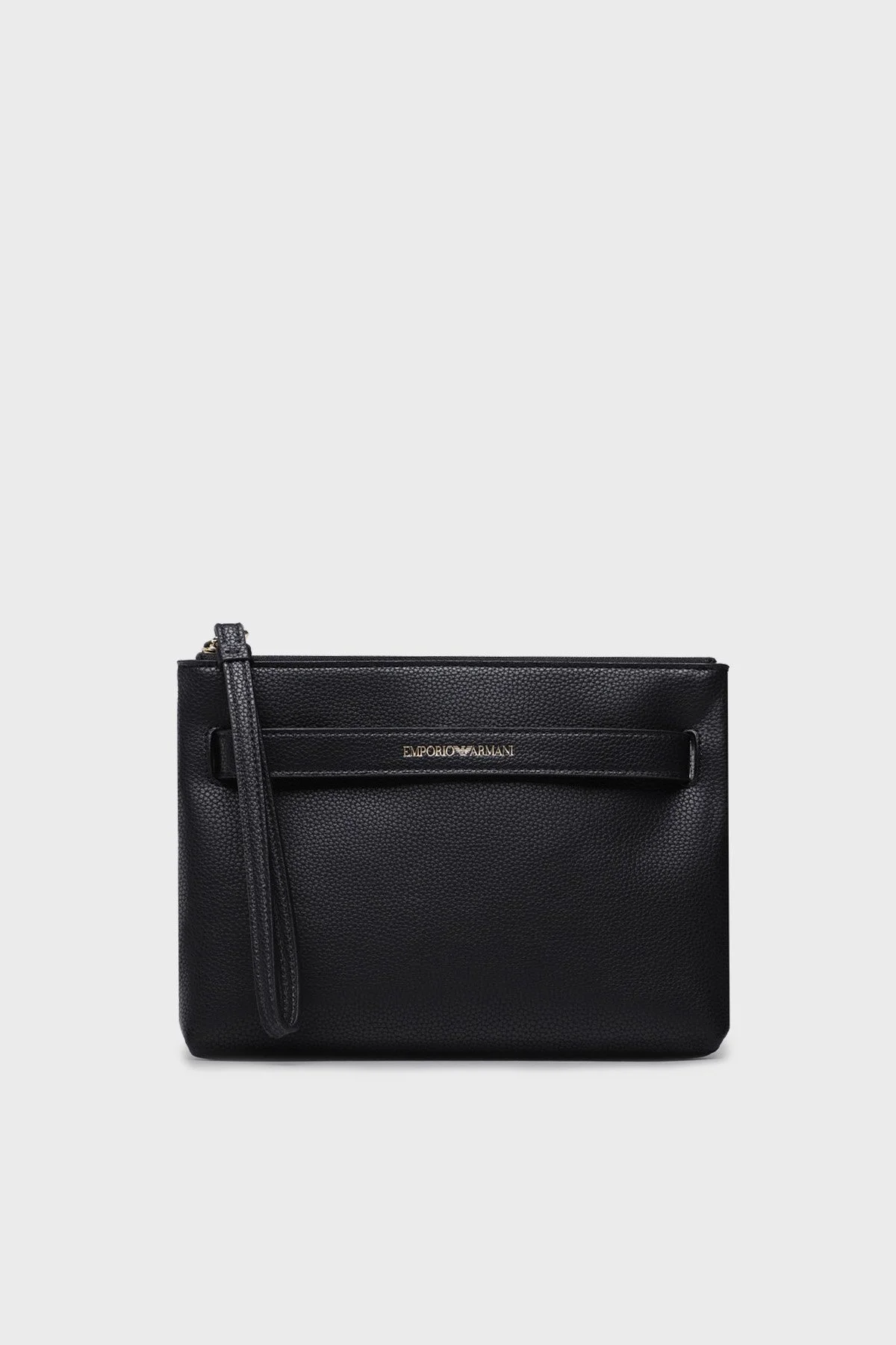 Emporio Armani Fermuarlı Çıkarılabilir Uzatma Askılı Bayan Çanta Y3H316 YFO5B 85218 SİYAH - 2