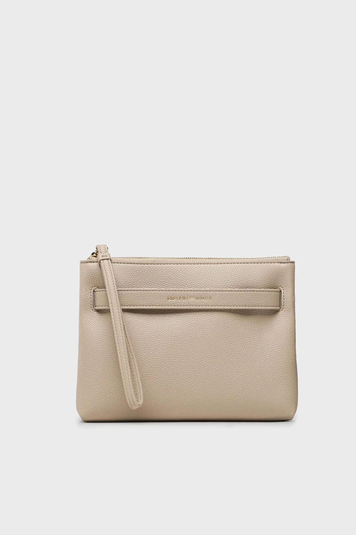 Emporio Armani Fermuarlı Çıkarılabilir Uzatma Askılı Bayan Çanta Y3H316 YFO5B 85899 BEJ - 3