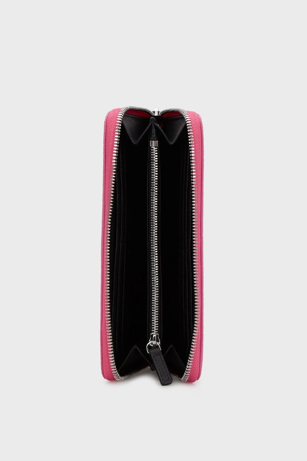 Emporio Armani Fermuarlı Çok Bölmeli Bayan Cüzdan Y3H168 YFW9E 80105 FUŞYA - 8