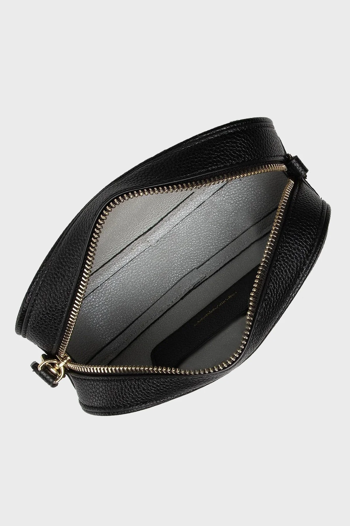 Emporio Armani Fermuarlı Omuz Askılı Bayan Çanta Y3H276 YFO5B 85218 SİYAH - 6