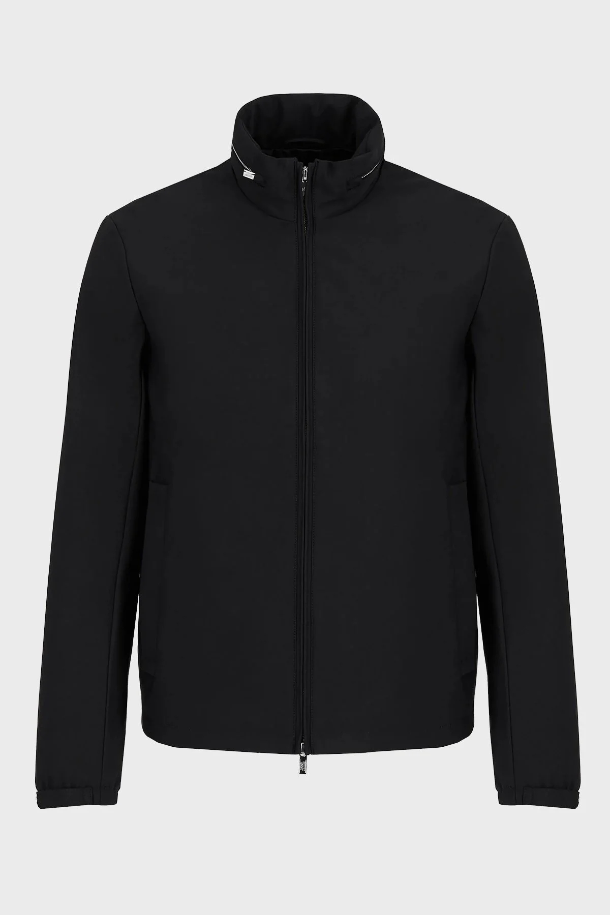 Emporio Armani Fermuarlı Rüzgar Geçirmez Dik Yaka Regular Fit Erkek Mont 8N1BD2 1NZAZ 0999 SİYAH - 5