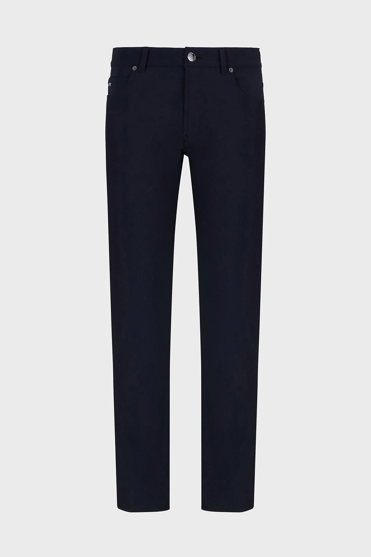 Emporio Armani Fitilli Regular Fit Normal Bel Düz Paça Erkek Kot Pantolon EM000062 AF14076 UB118 LACİVERT - 12