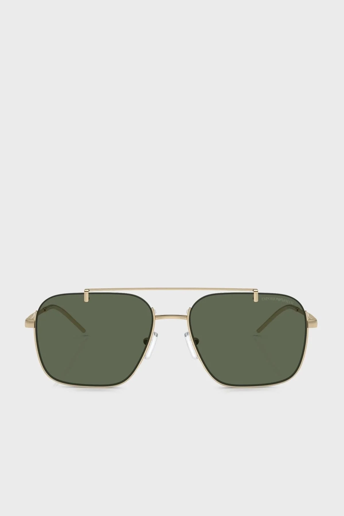 Emporio Armani Güneş Erkek Gözlük 0EA2150 301371 57 Işıltılı Uçuk Altın-Koyu Yeşil - 6