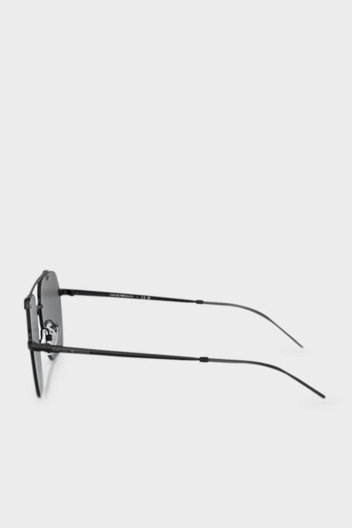 Emporio Armani Güneş Erkek Gözlük 0EA2150 30146G 57 Parlak Siyah-Açık Gri Ayna siy - 3