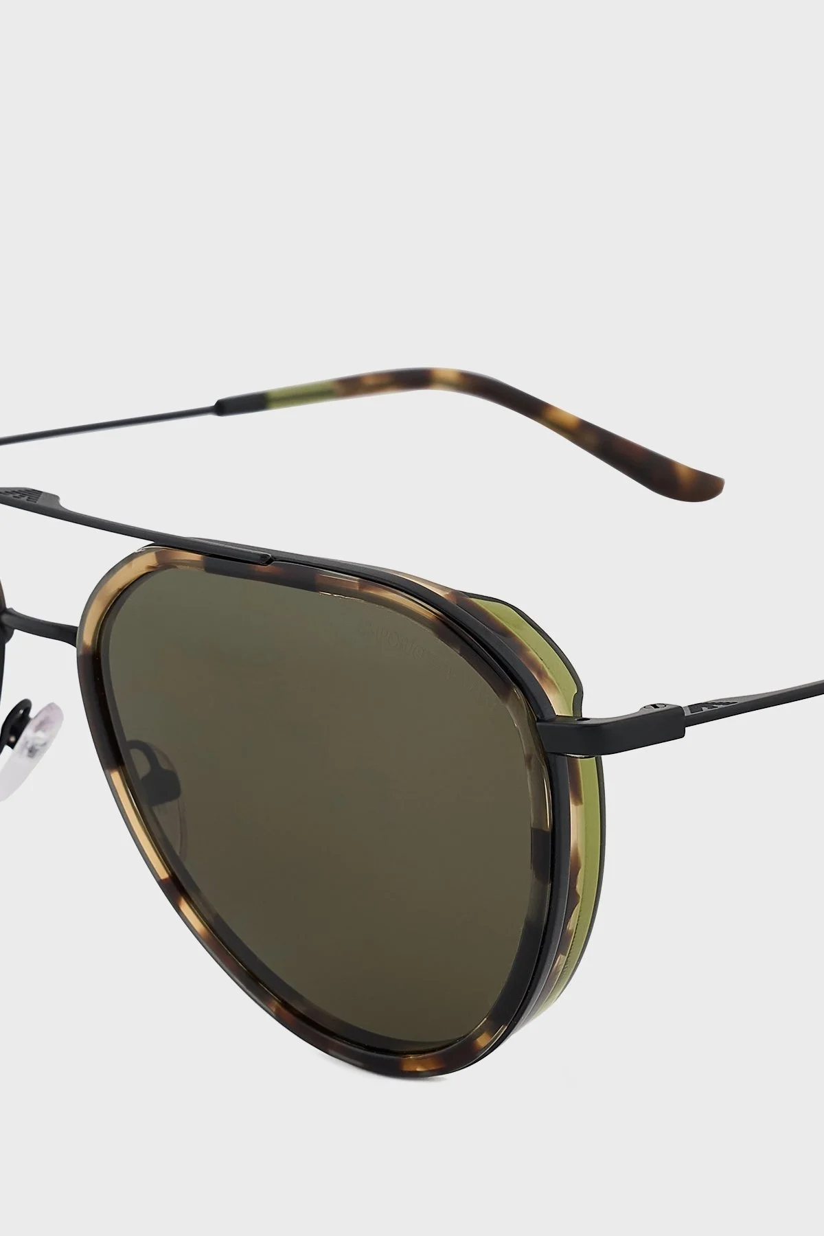 Emporio Armani Güneş Erkek Gözlük 0EA2163 300171 56 Mat Siyah-Koyu Yeşil - 10