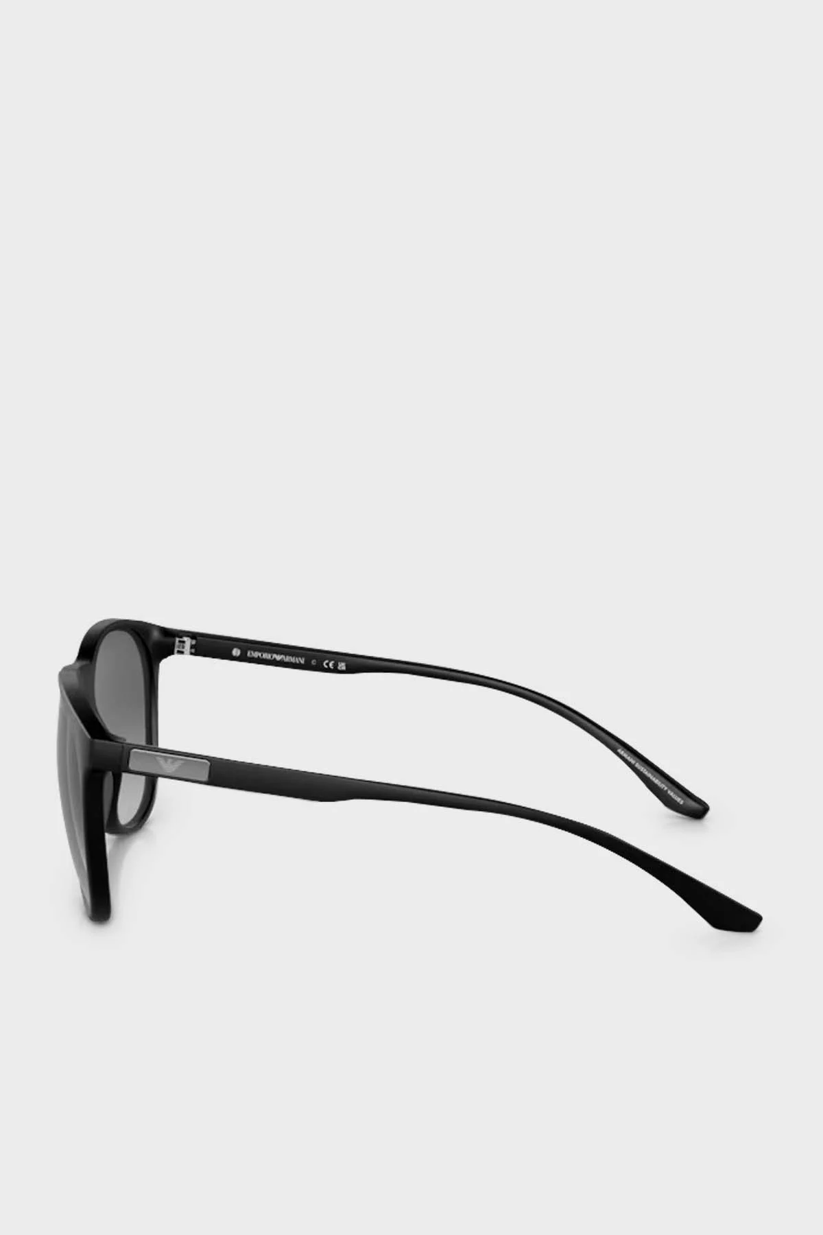 Emporio Armani Güneş Erkek Gözlük 0EA4210 500111 56 Mat Siyah-Degrade Gri - 2