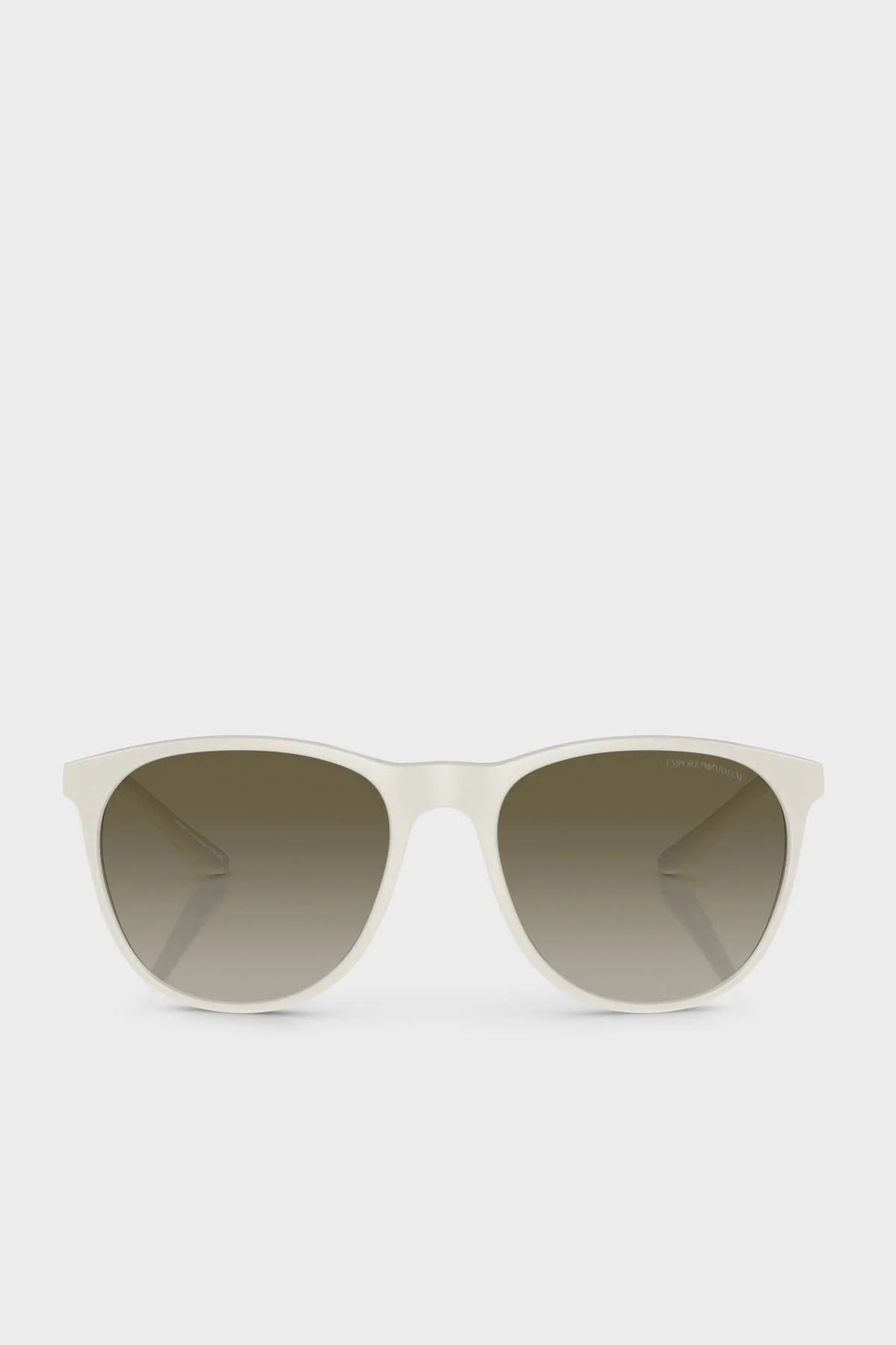 Emporio Armani Güneş Erkek Gözlük 0EA4210 53448E 56 Mat Beyaz-Degrade Yeşil - 2