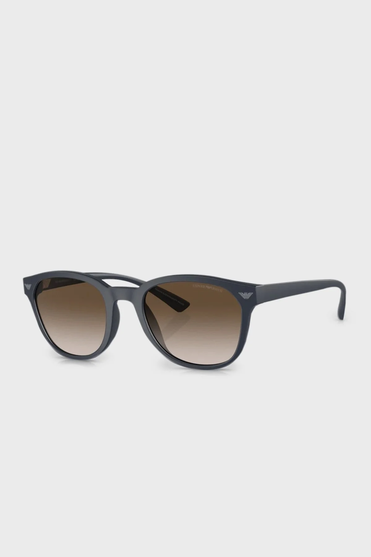 Emporio Armani Güneş Erkek Gözlük 0EA4225U 508813 53 Mat Mavi-Degrade Kahve - 1
