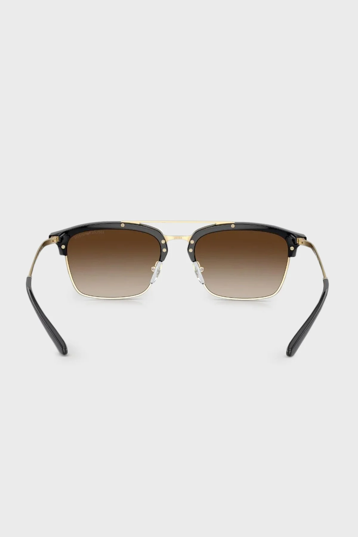 Emporio Armani Güneş Erkek Gözlük 0EA4228 300213 55 Parlak Siyah Mat Altın-Degrade - 3