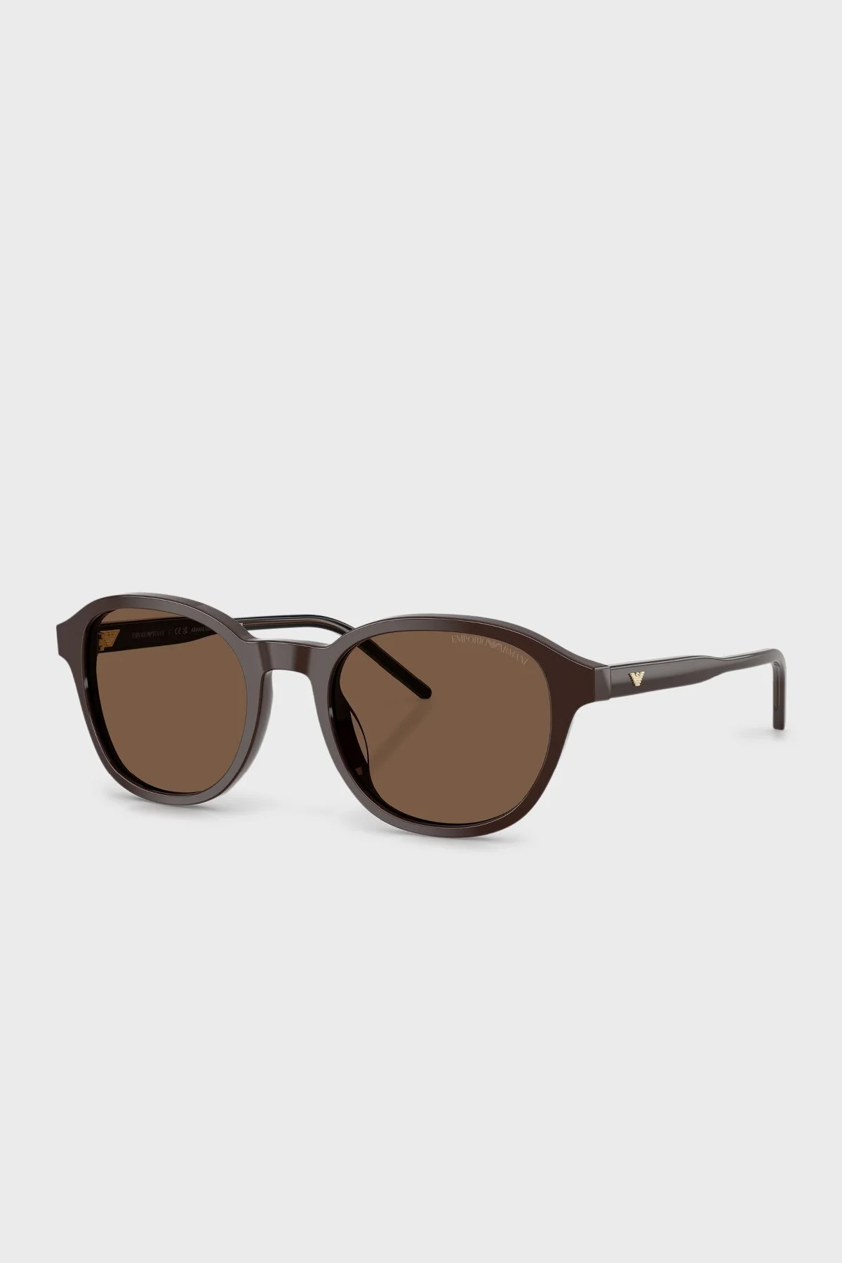 Emporio Armani Güneş Erkek Gözlük 0EA4247U 625573 51 Parlak Kahve-Kahve - 3