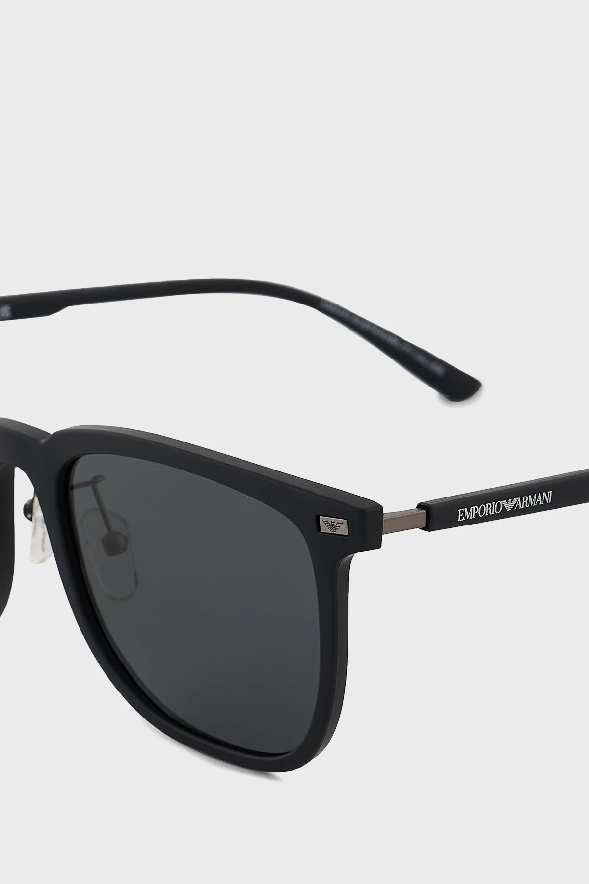 Emporio Armani Güneş Erkek Gözlük 0EA4255D 500187 56 Mat Siyah-Koyu Gri - 10