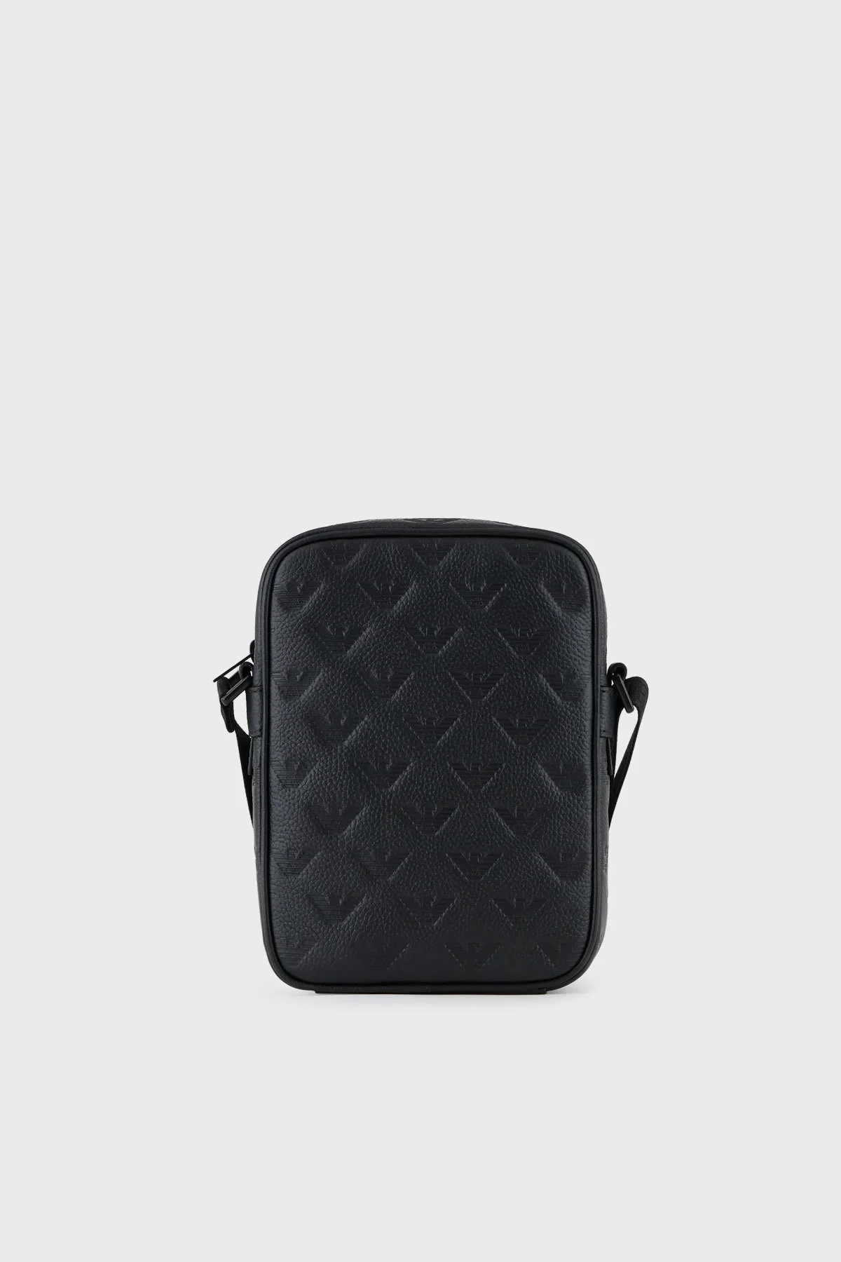 Emporio Armani Hakiki Deri Ayarlanabilir Omuz Askılı Erkek Çanta Y4M398 Y142V 81072 SİYAH - 3