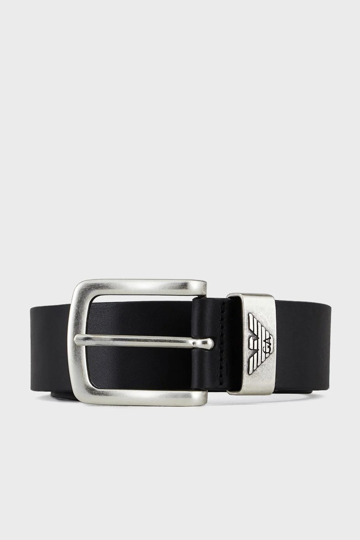 Emporio Armani Hakiki Deri Erkek Kemer Y4S201 YDD6G 80001 SİYAH - 4