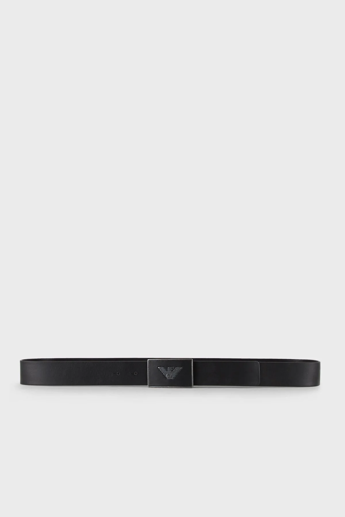 Emporio Armani Logo Baskılı Hakiki Deri Erkek Kemer Y4S196 YDC0G 80001 SİYAH - 6