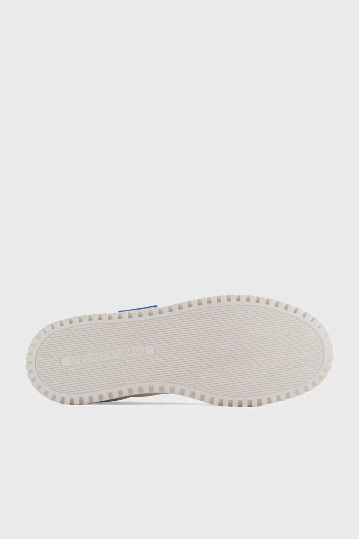 Emporio Armani Hakiki Deri Sneaker Erkek Ayakkabı X4X609 XN734 S437 BEYAZ - 6