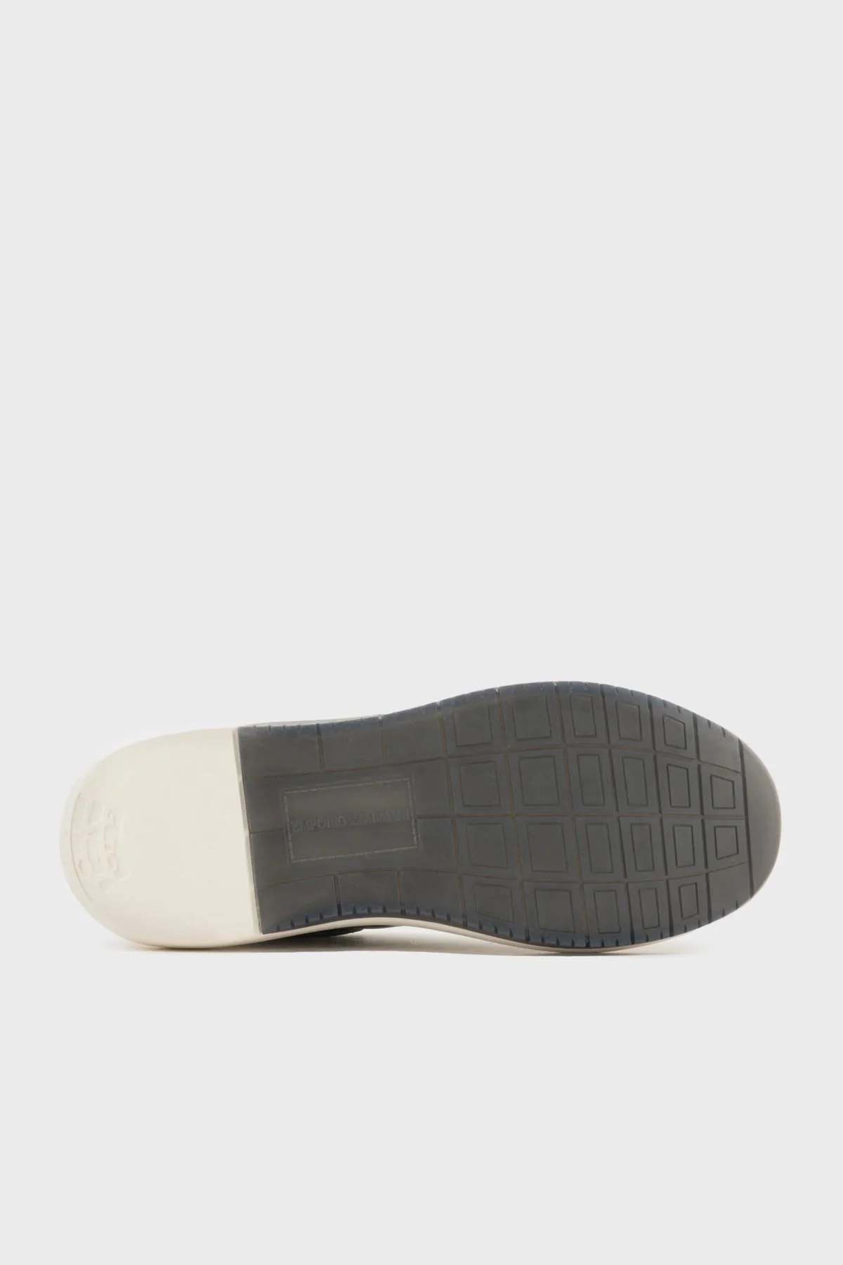 Emporio Armani Hakiki Deri Sneaker Erkek Ayakkabı X4X633 XD404 T038 LACİVERT - 6