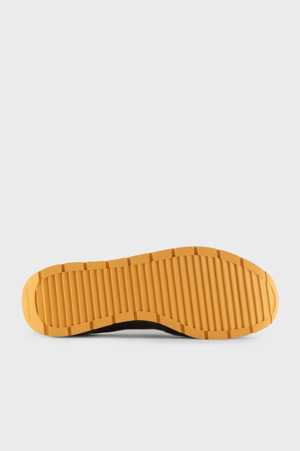 Emporio Armani Hakiki Deri Süet Sneaker Erkek Ayakkabı X4X537 XN730 S701 LACİVERT - 6