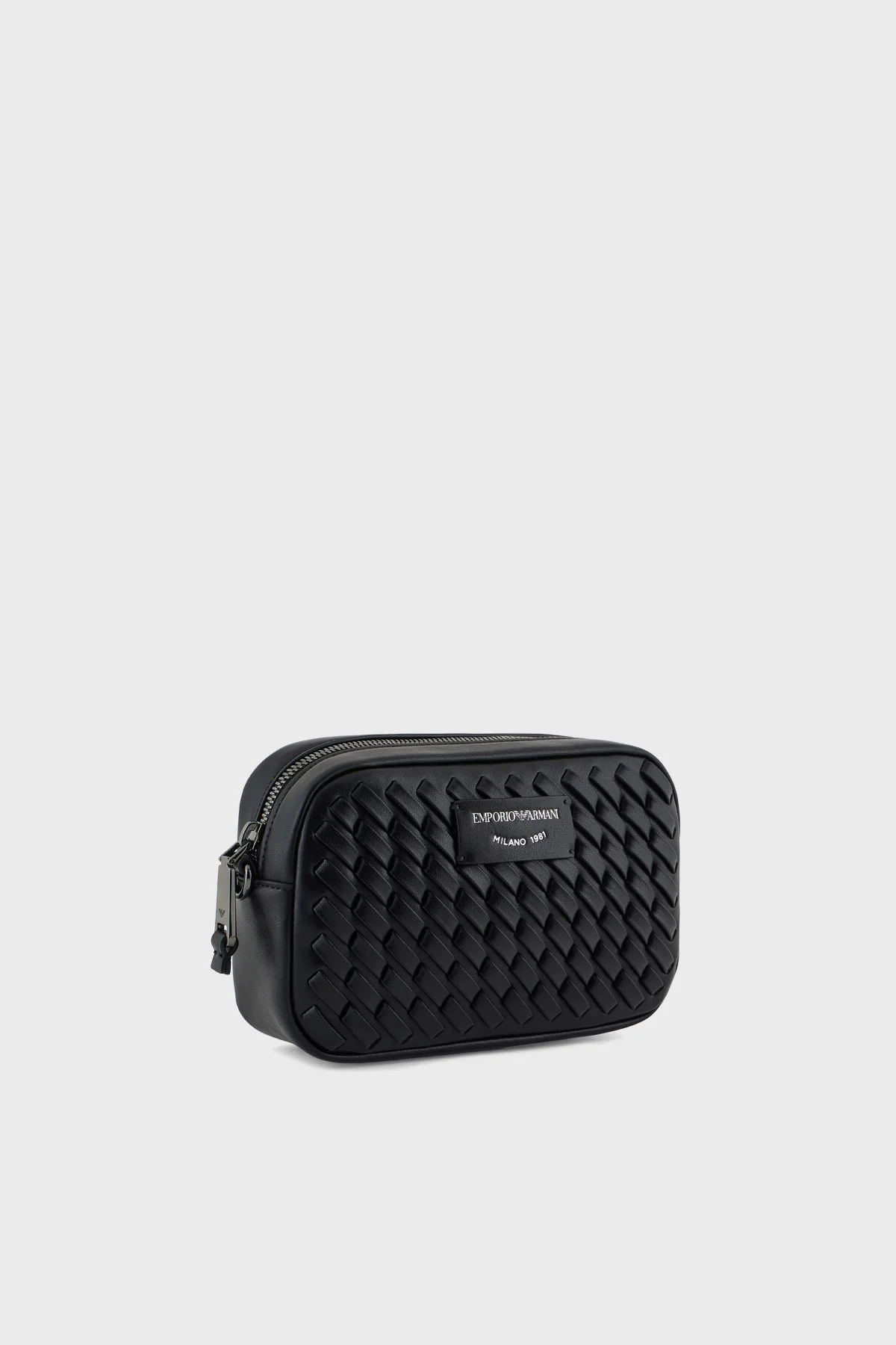 Emporio Armani Hakiki Deri Zincir Askılı Bayan Çanta EW001924 AF15874 UC001 SİYAH - 8