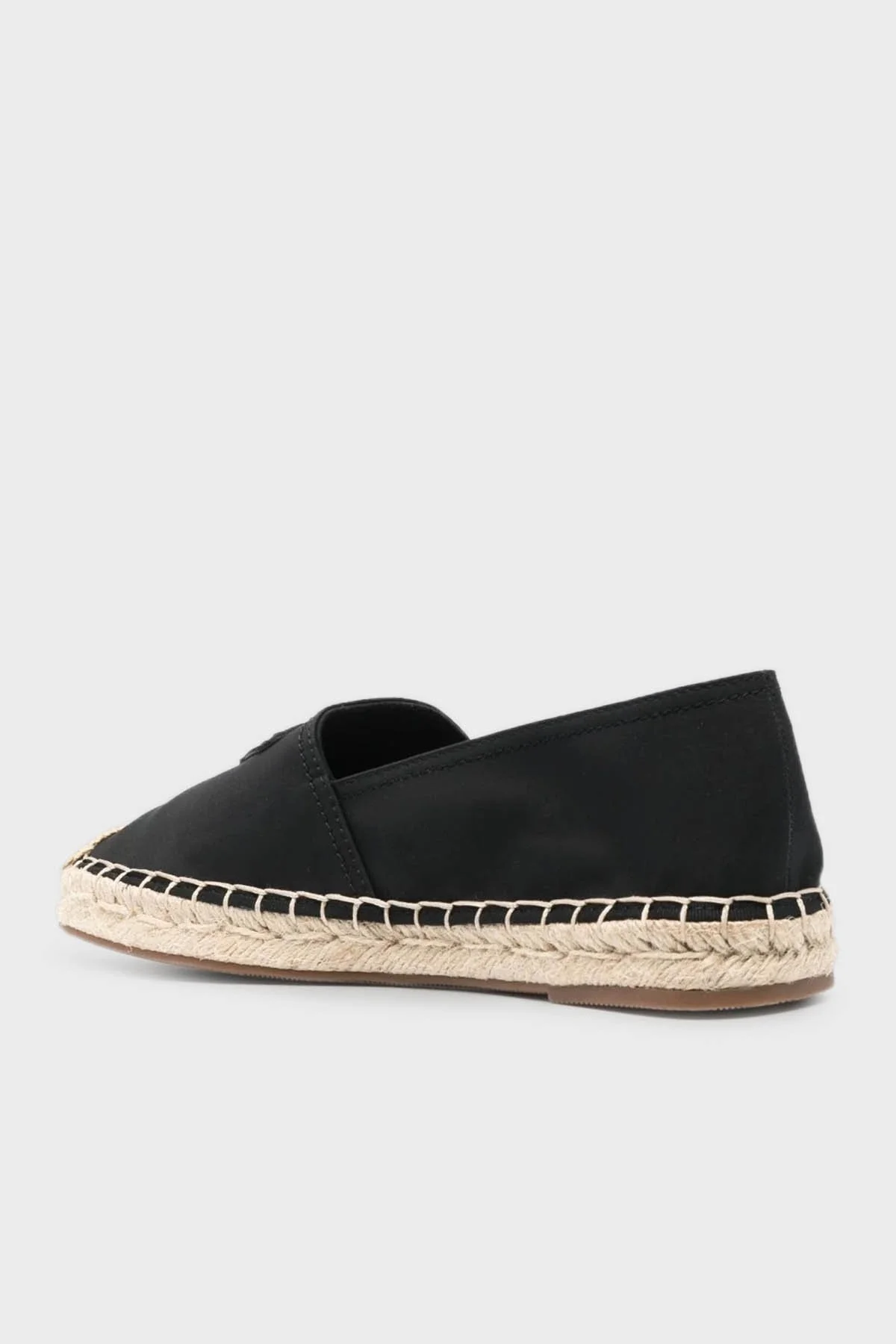 Emporio Armani Hasır Detaylı Espadril Unisex Ayakkabı XVSS03 XN742 K001 SİYAH - 3