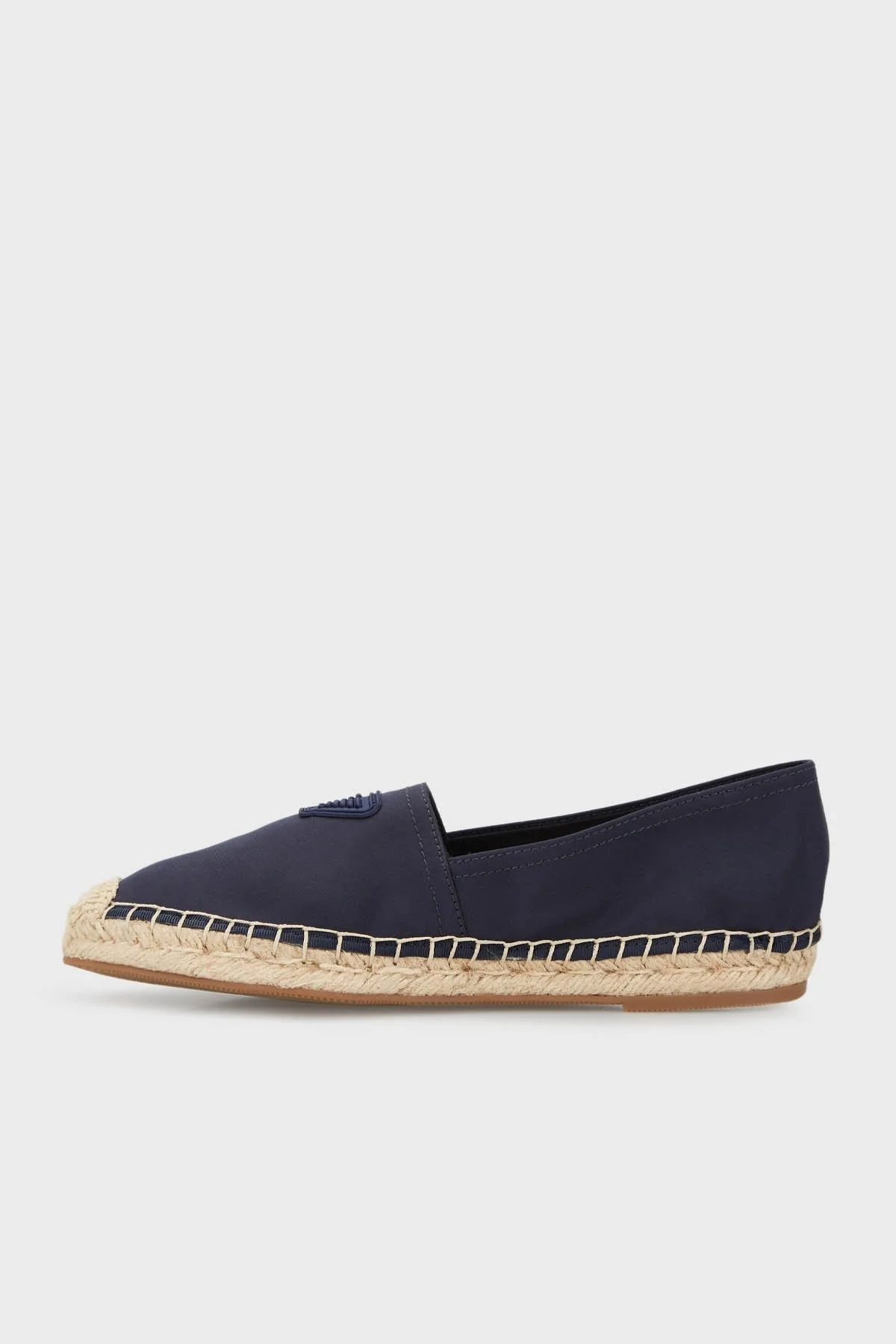 Emporio Armani Hasır Detaylı Espadril Unisex Ayakkabı XVSS03 XN742 N151 LACİVERT - 2