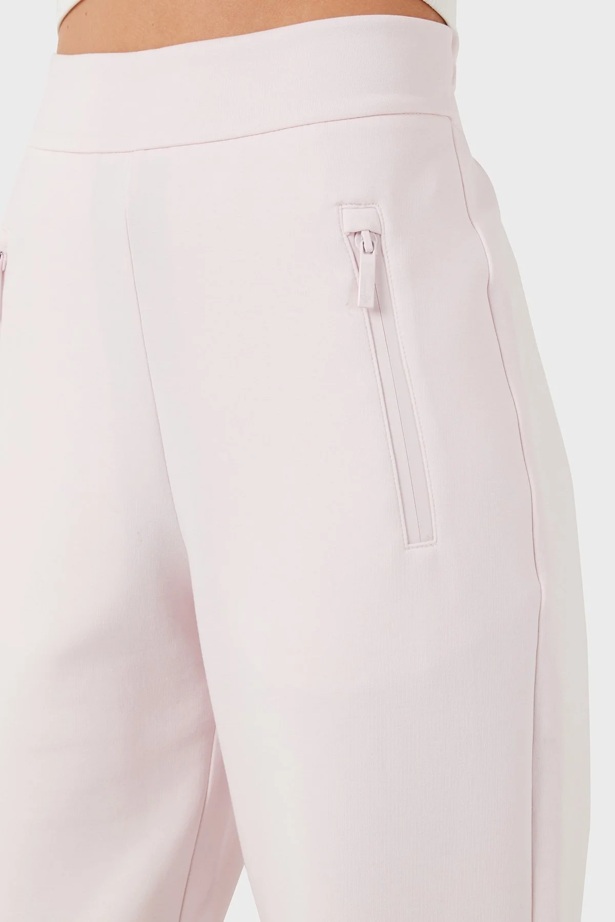 Emporio Armani Isı Yalıtımlı Relaxed Fit Çift Jarse Bayan Pantolon 3D2P6E 1JHSZ 0327 PUDRA - 12