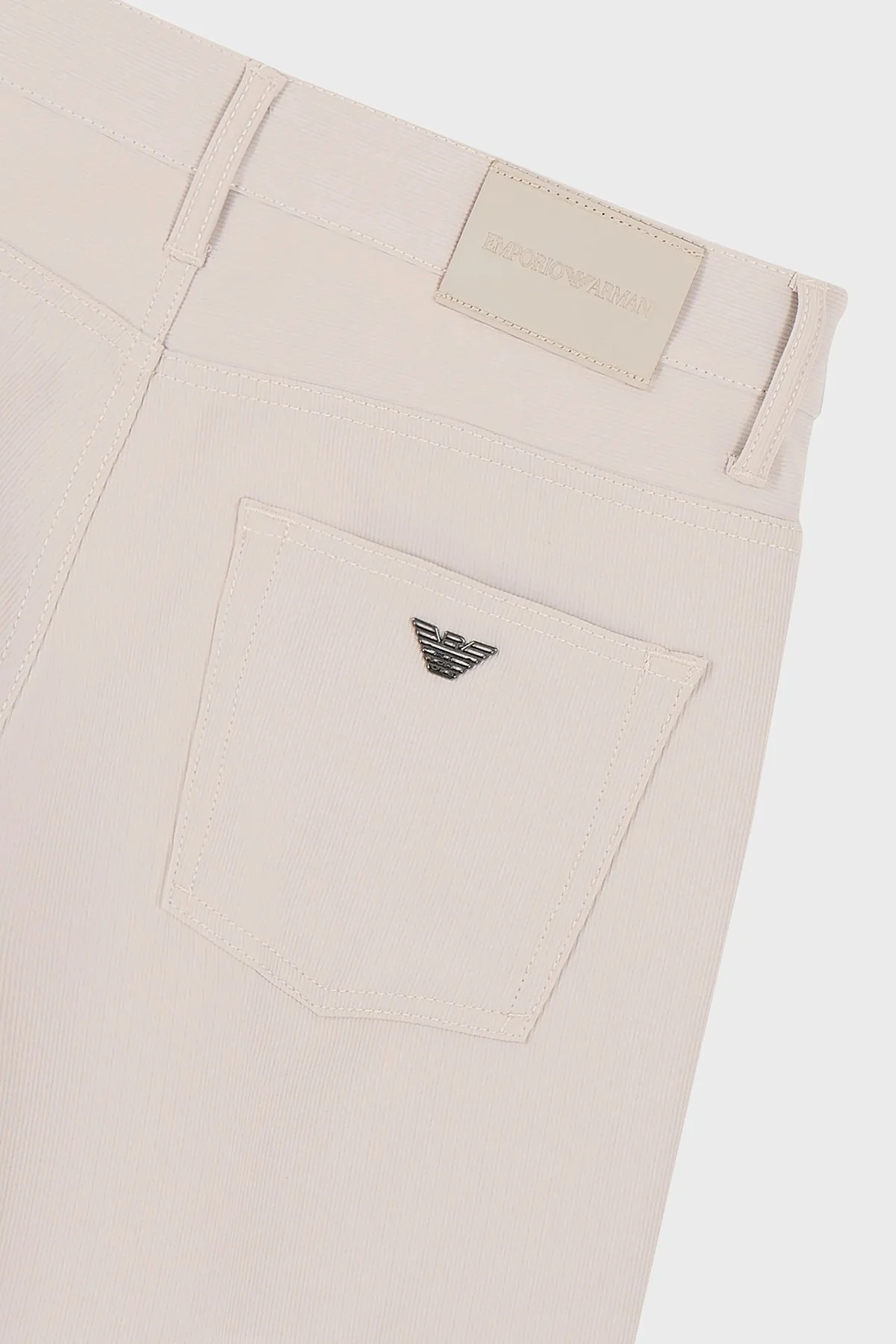 Emporio Armani J05 Streç Pamuklu Normal Bel Regular Fit Jeans Erkek Kot Pantolon 3D1J05 1NPQZ 06G2 BEJ - 6