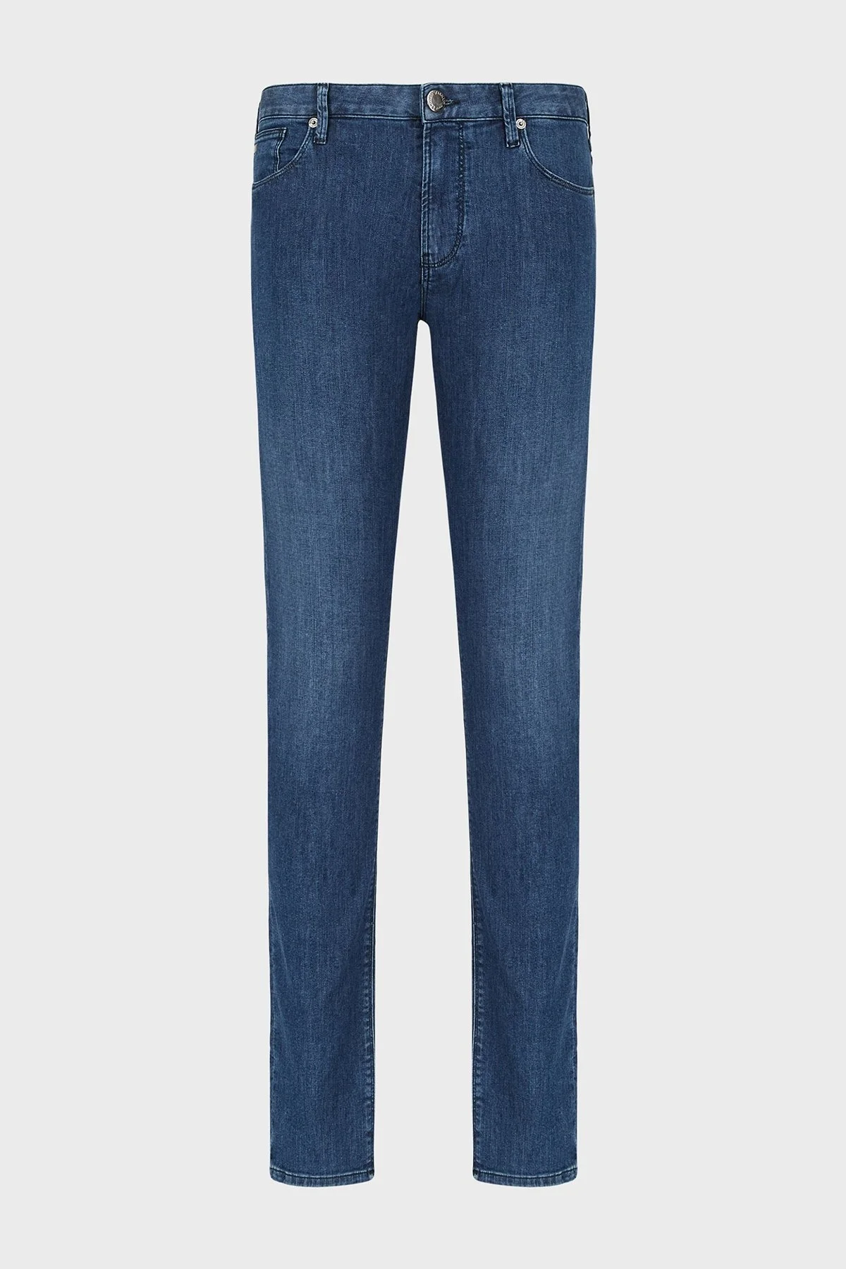 Emporio Armani Slim Fit Cepli Pamuklu J06 Jeans Erkek Kot Pantolon 8N1J06 1D85Z 0942 LACİVERT - 6