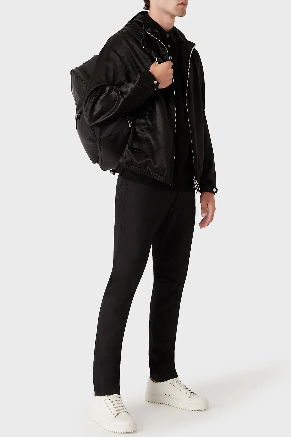 Emporio Armani Slim Fit Cepli Pamuklu J06 Jeans Erkek Kot Pantolon 8N1J06 1NJ9Z 0999 SİYAH - 10