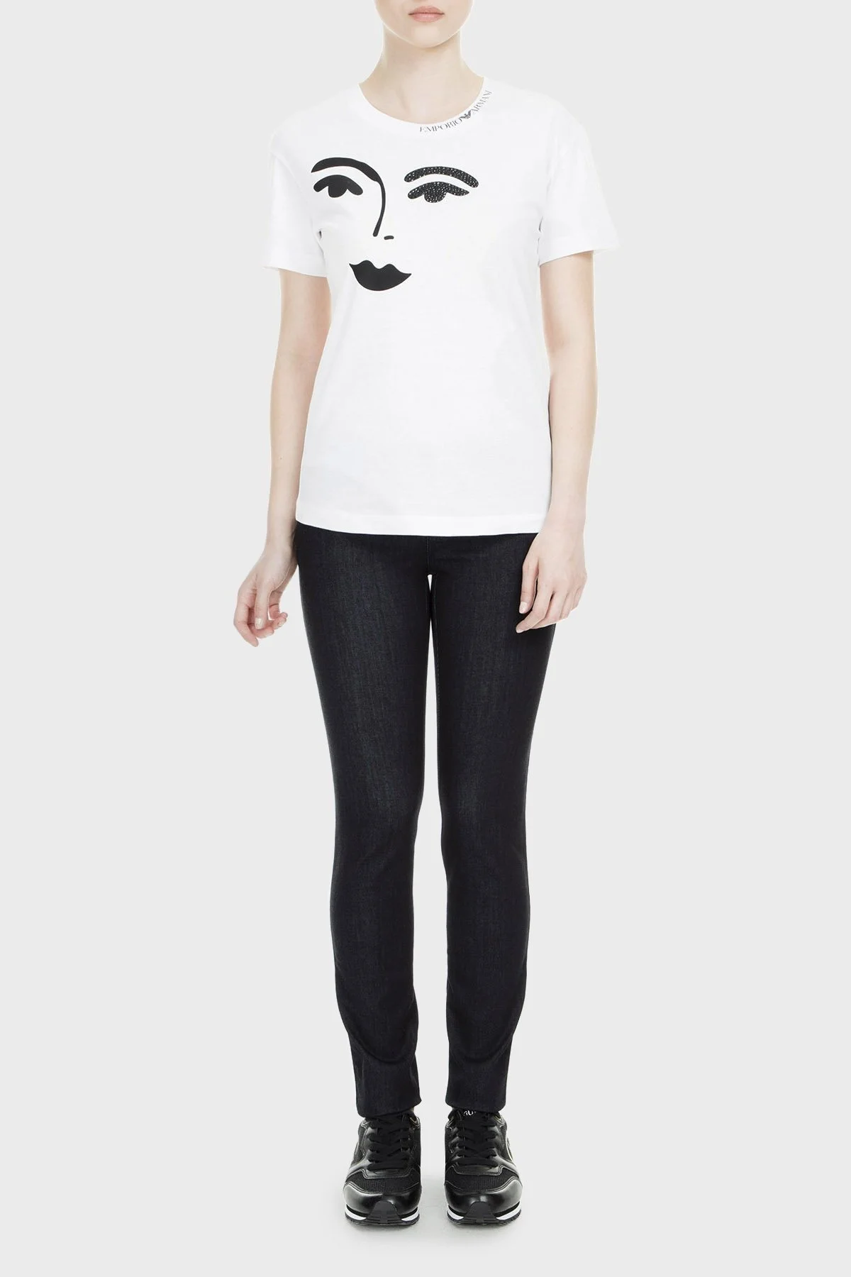 Emporio Armani J06 Jeans Bayan Kot Pantolon S 3G2J06 2D4EZ 0941 LACİVERT - 9