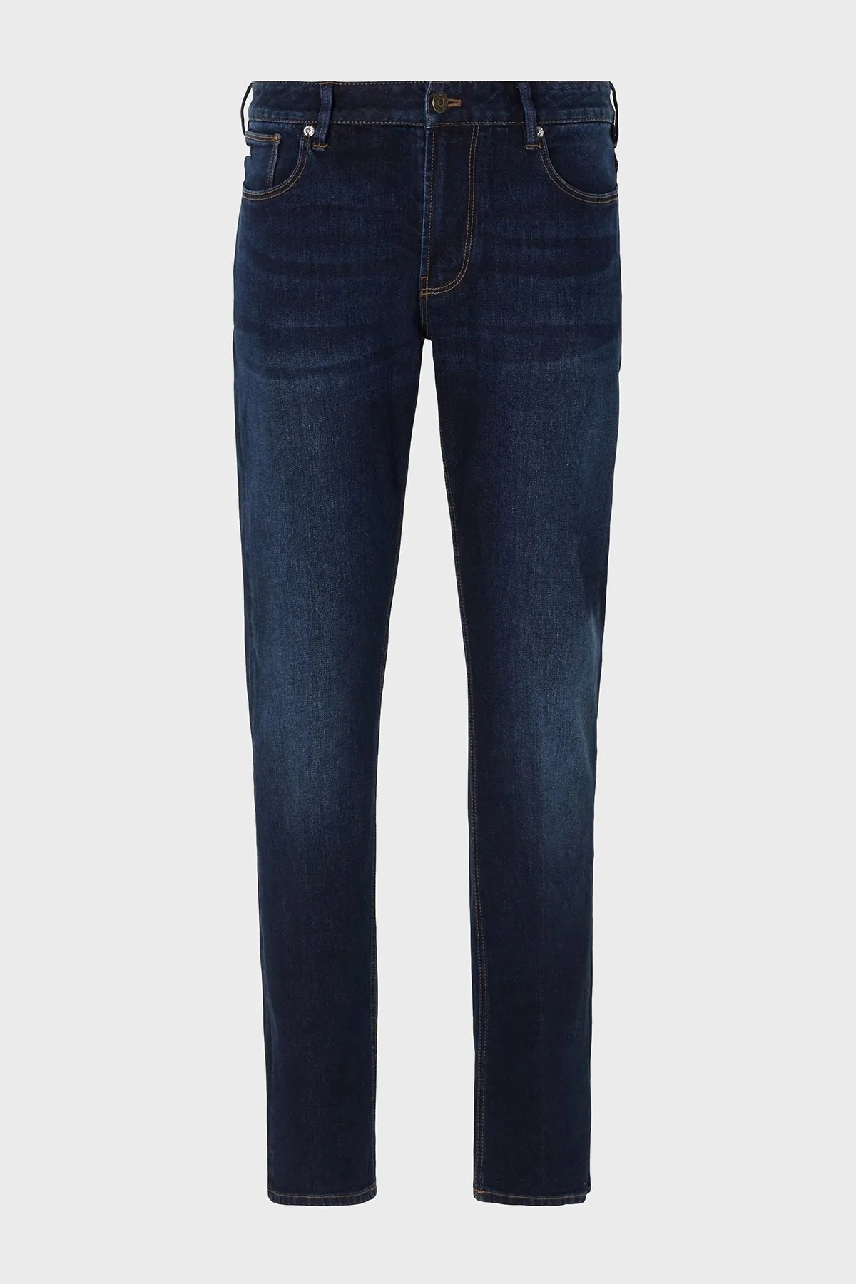 Emporio Armani J06 Slim Fit Vintage Effect Comfort Jeans Erkek Kot Pantolon 6R1J06 1DRHZ 0941 LACİVERT - 6
