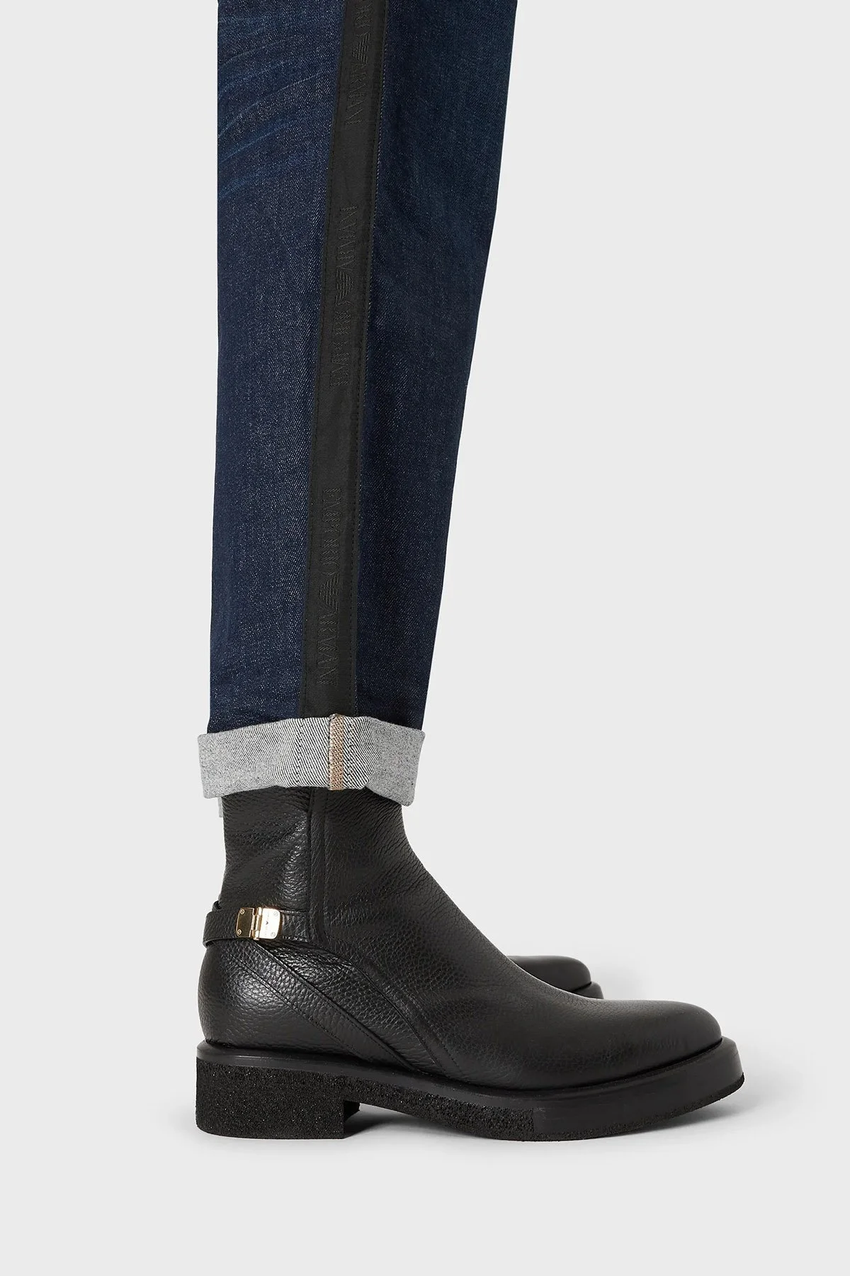 Emporio Armani Cepli Pamuklu J15 Jeans Bayan Kot Pantolon 6K2J15 2DJ3Z 0941 LACİVERT - 4