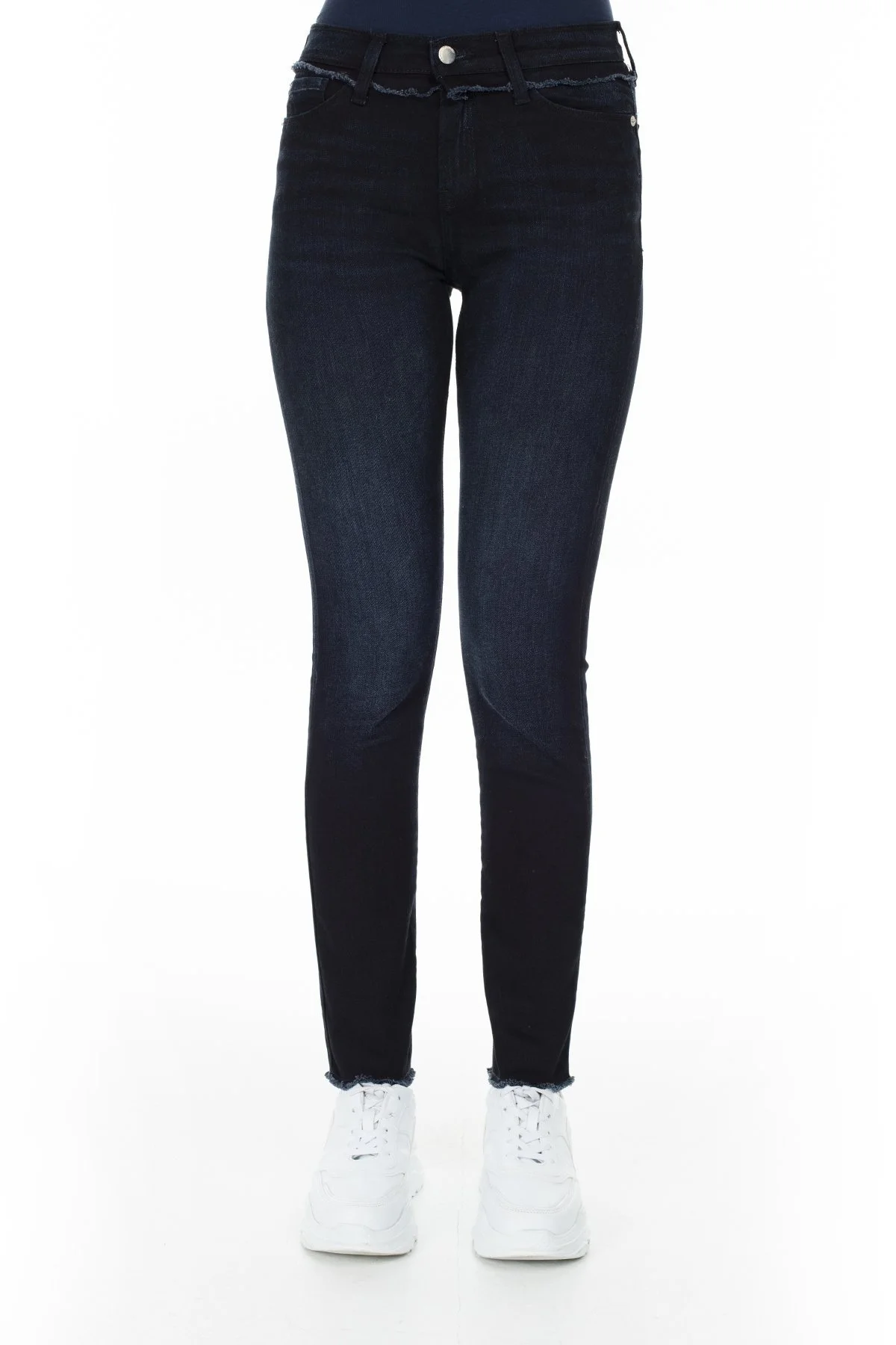 Emporio Armani J20 Jeans Bayan Kot Pantolon S 6G2J20 2D6SZ 0941 LACİVERT - 2