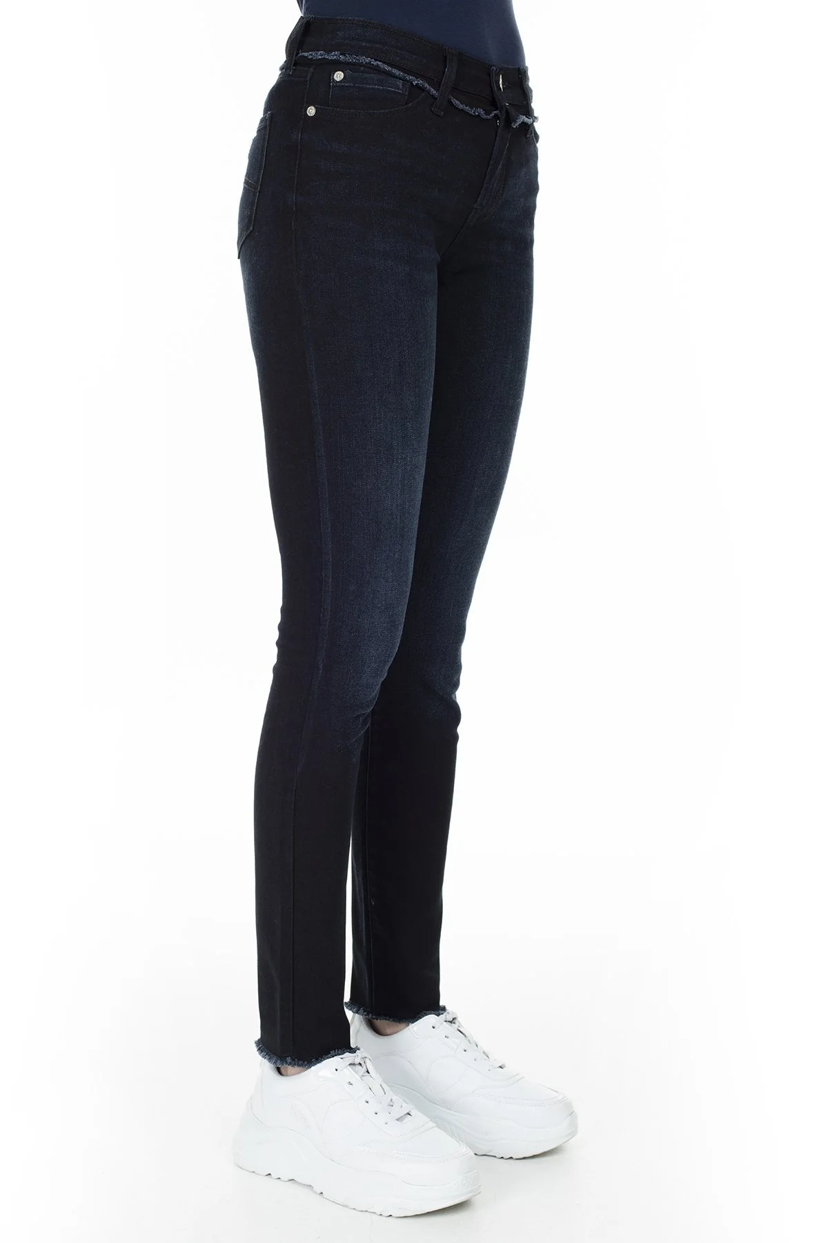 Emporio Armani J20 Jeans Bayan Kot Pantolon S 6G2J20 2D6SZ 0941 LACİVERT - 3