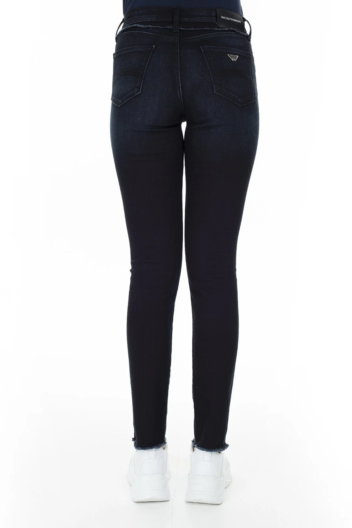 Emporio Armani J20 Jeans Bayan Kot Pantolon S 6G2J20 2D6SZ 0941 LACİVERT - 4