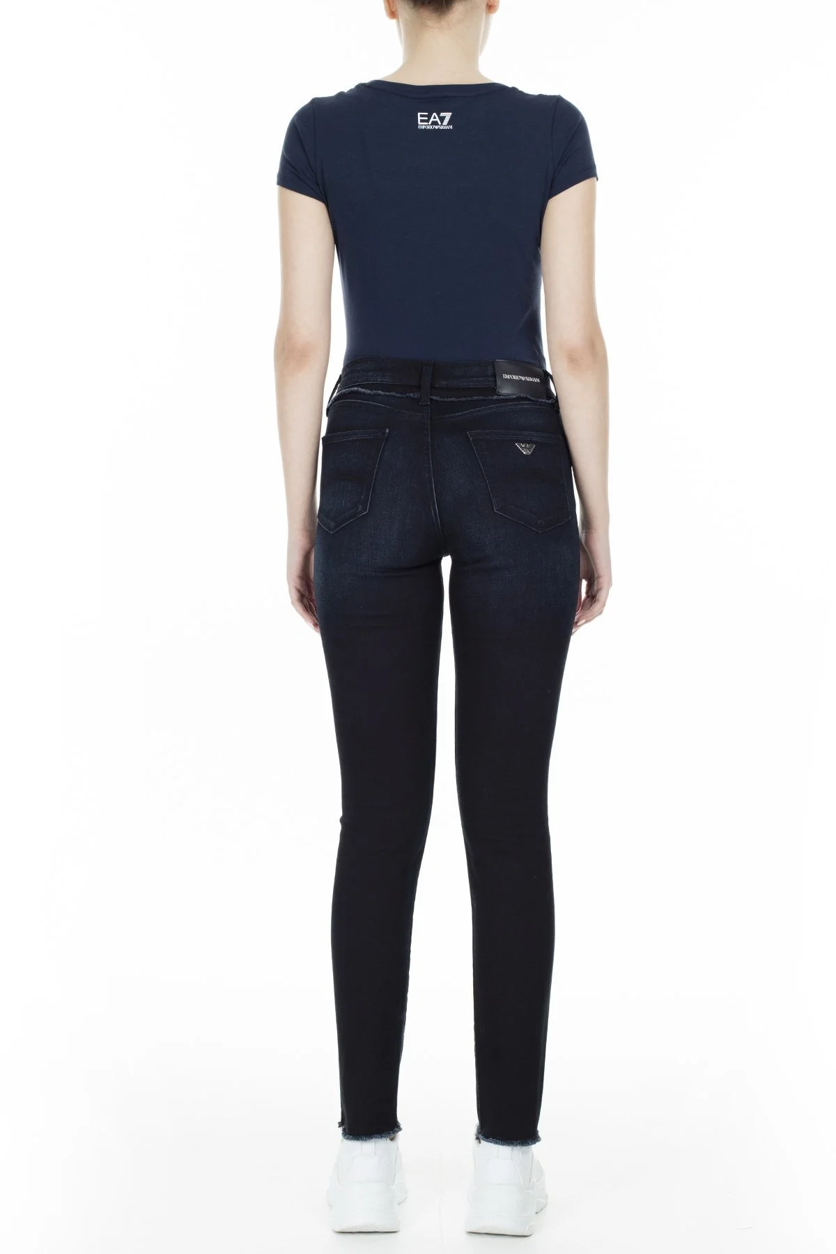 Emporio Armani J20 Jeans Bayan Kot Pantolon S 6G2J20 2D6SZ 0941 LACİVERT - 5