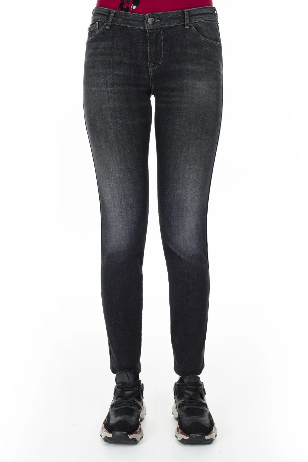 Emporio Armani J23 Jeans Bayan Kot Pantolon S 6G2J23 2D6MZ 0005 SİYAH - 2