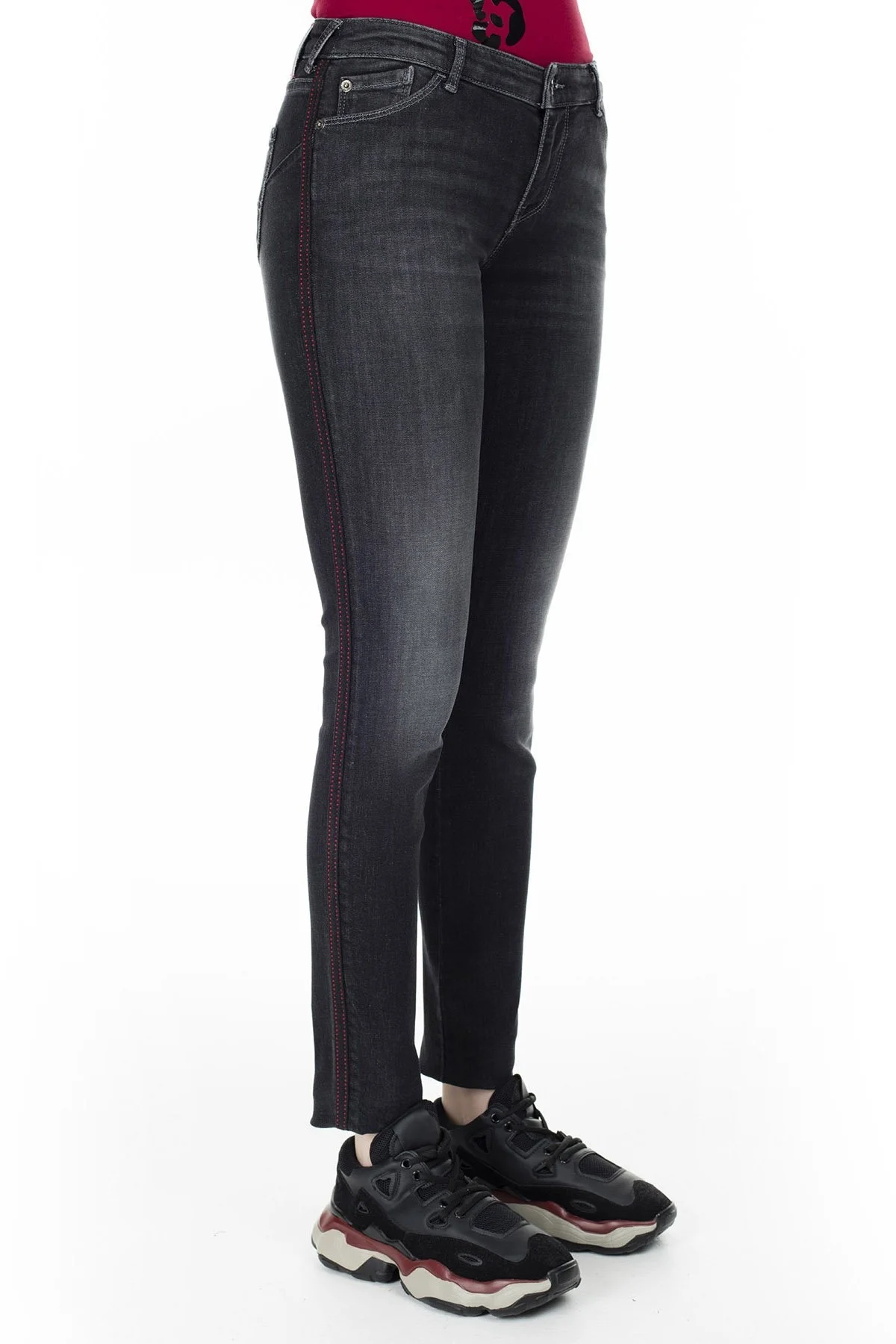 Emporio Armani J23 Jeans Bayan Kot Pantolon S 6G2J23 2D6MZ 0005 SİYAH - 3