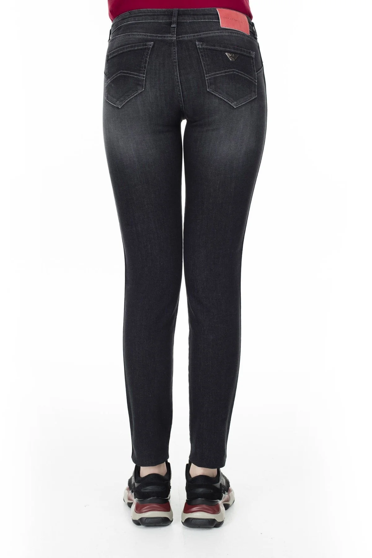 Emporio Armani J23 Jeans Bayan Kot Pantolon S 6G2J23 2D6MZ 0005 SİYAH - 4